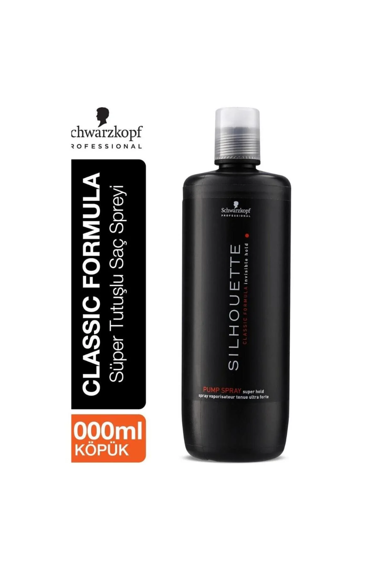 اسپری مو موی دائمی SUPER HOLD 1000ML Silhouette