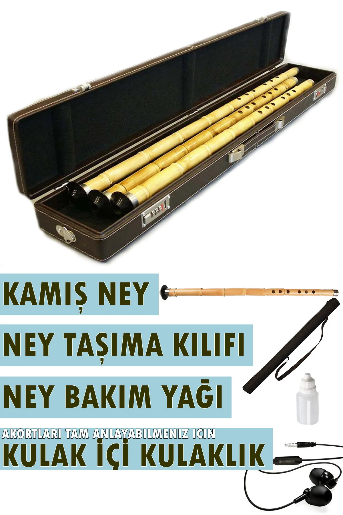 نی دختر با نیش غلاف چرمی روغن مراقبت معطر خاص کاری می شود. تولید کار دستی چیست Utku Müzik Aletleri