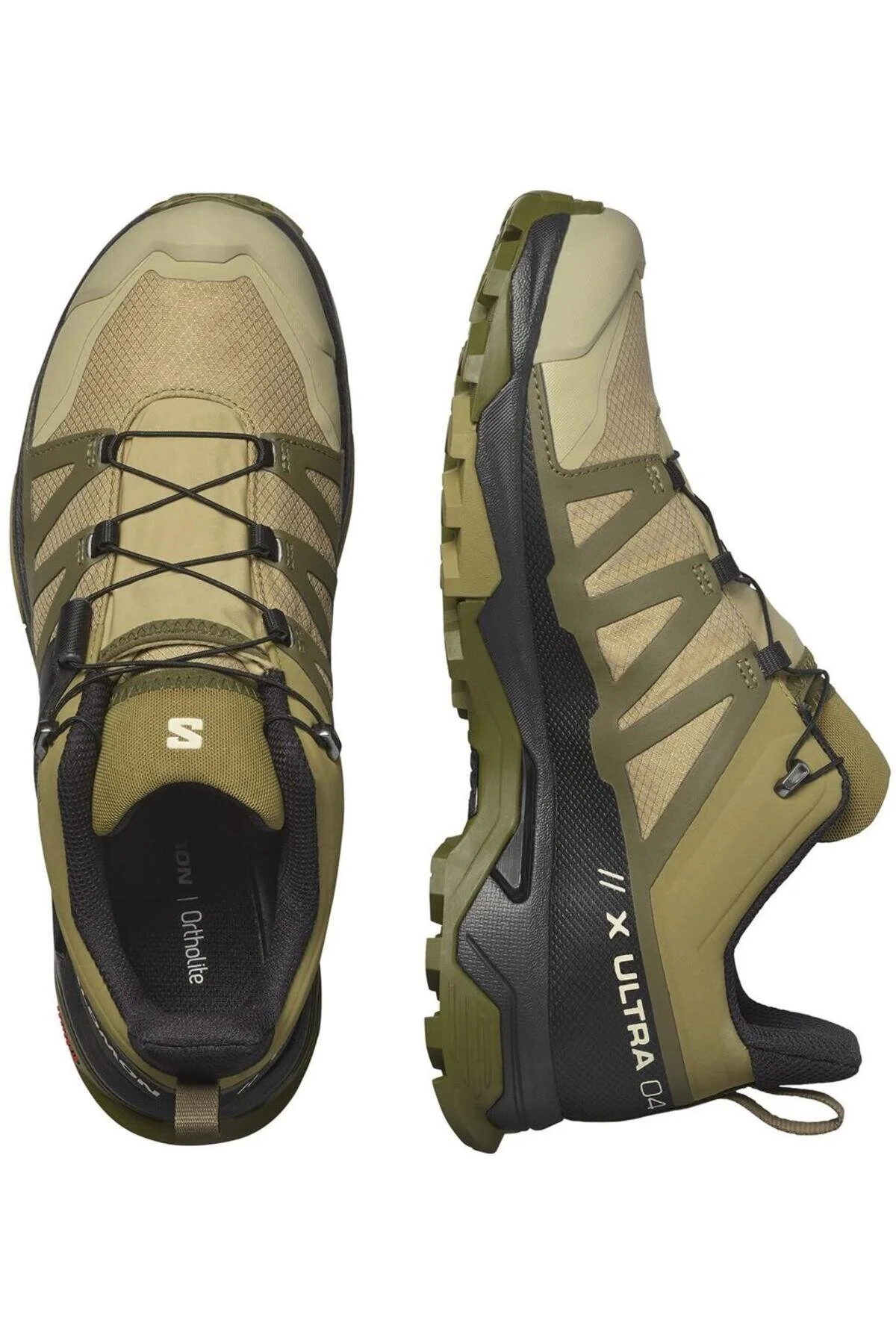 کفش مردانه X Ultra 4 Goretex رنگ بژ در فضای باز سالامون Salomon