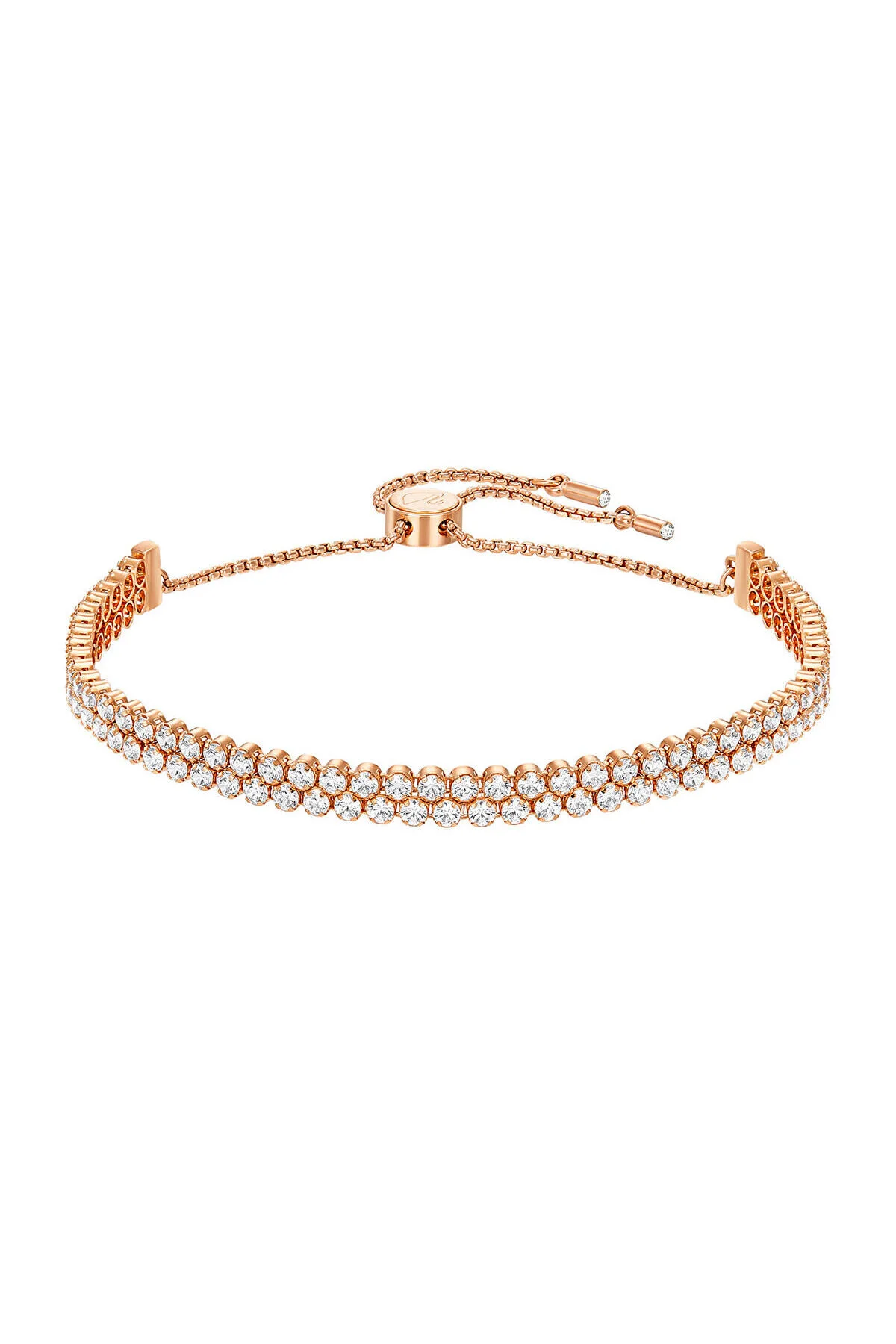 بندک زنانه 5224182 دستبند ظریف: DB CZWH ROS M سواروسکی اورجینال Swarovski