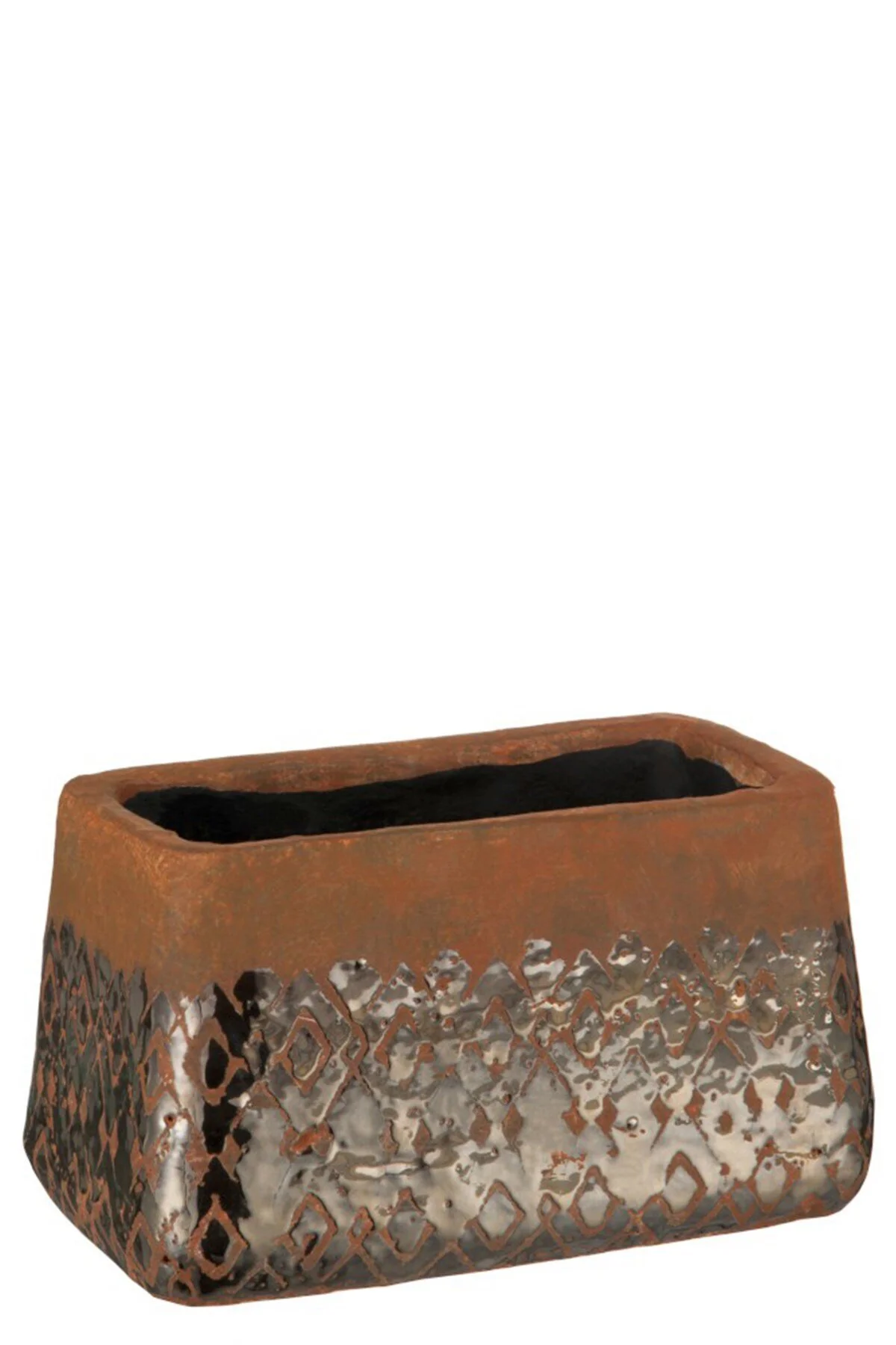 گلدان ها چند رنگ موزاییک موزائیک قهوه ای مستطیل Laromita Decoration
