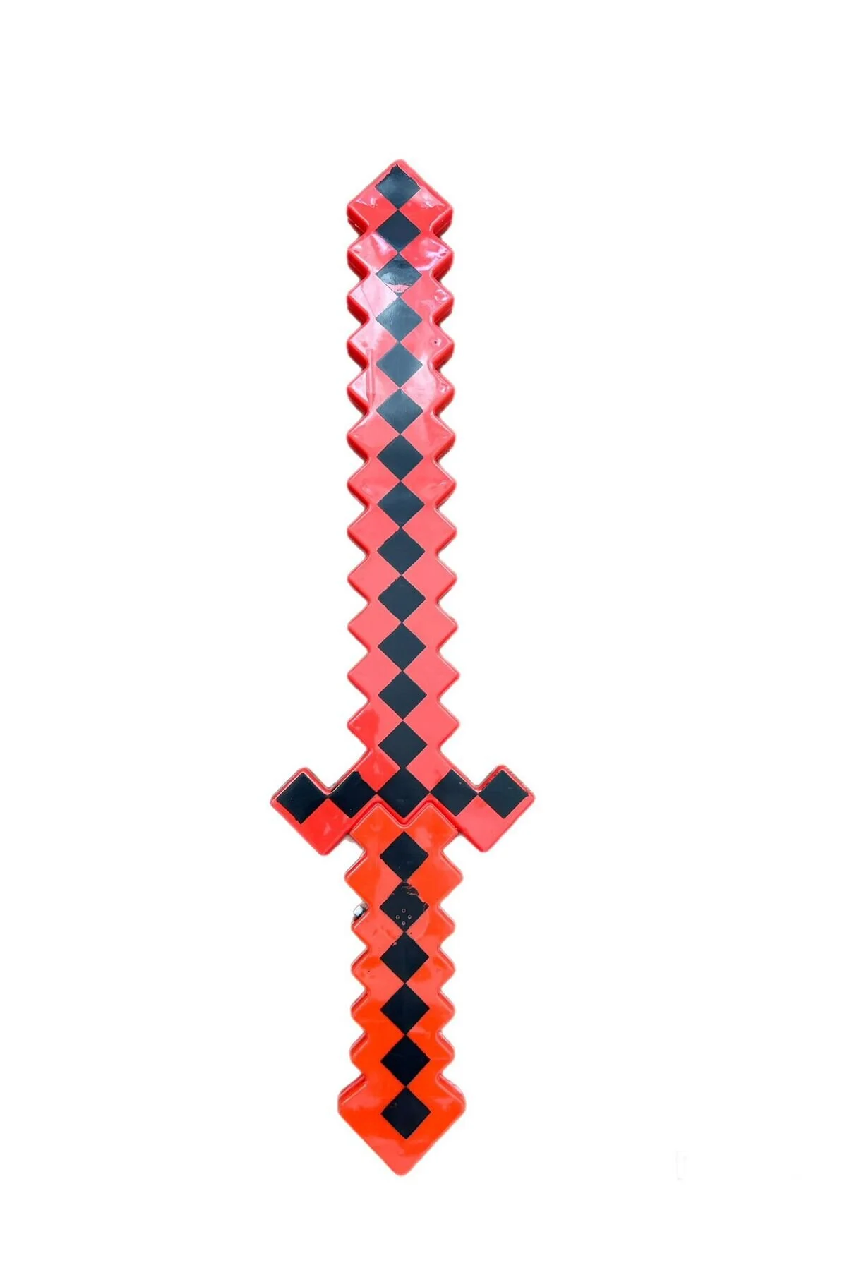 اسباب بازی های فیگور شخصیت شمشیر پیکسل MINECRAFT با نور و صدا 60 سانتی متر 1 تکه alpmodel