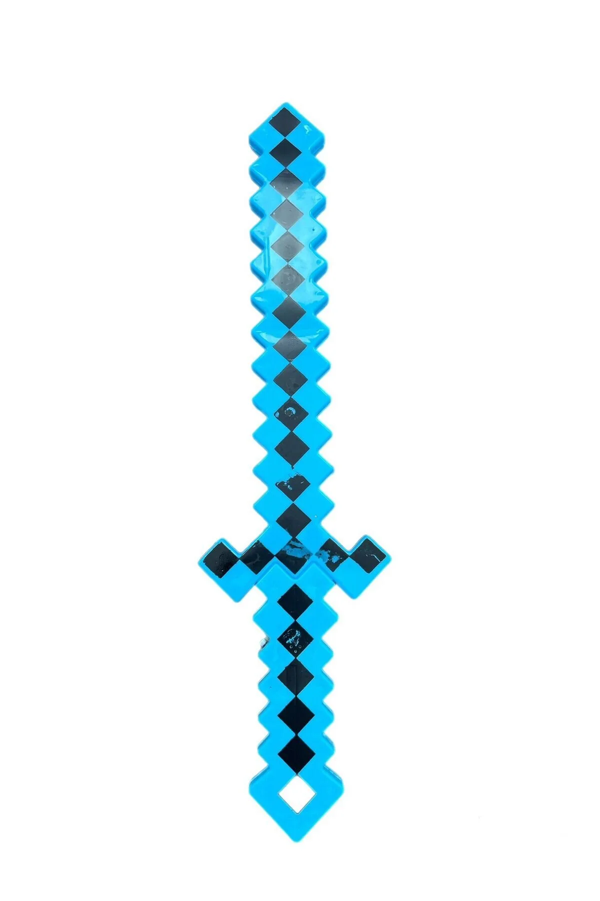 اسباب بازی های فیگور شخصیت شمشیر پیکسل MINECRAFT با نور و صدا 60 سانتی متر 1 تکه alpmodel