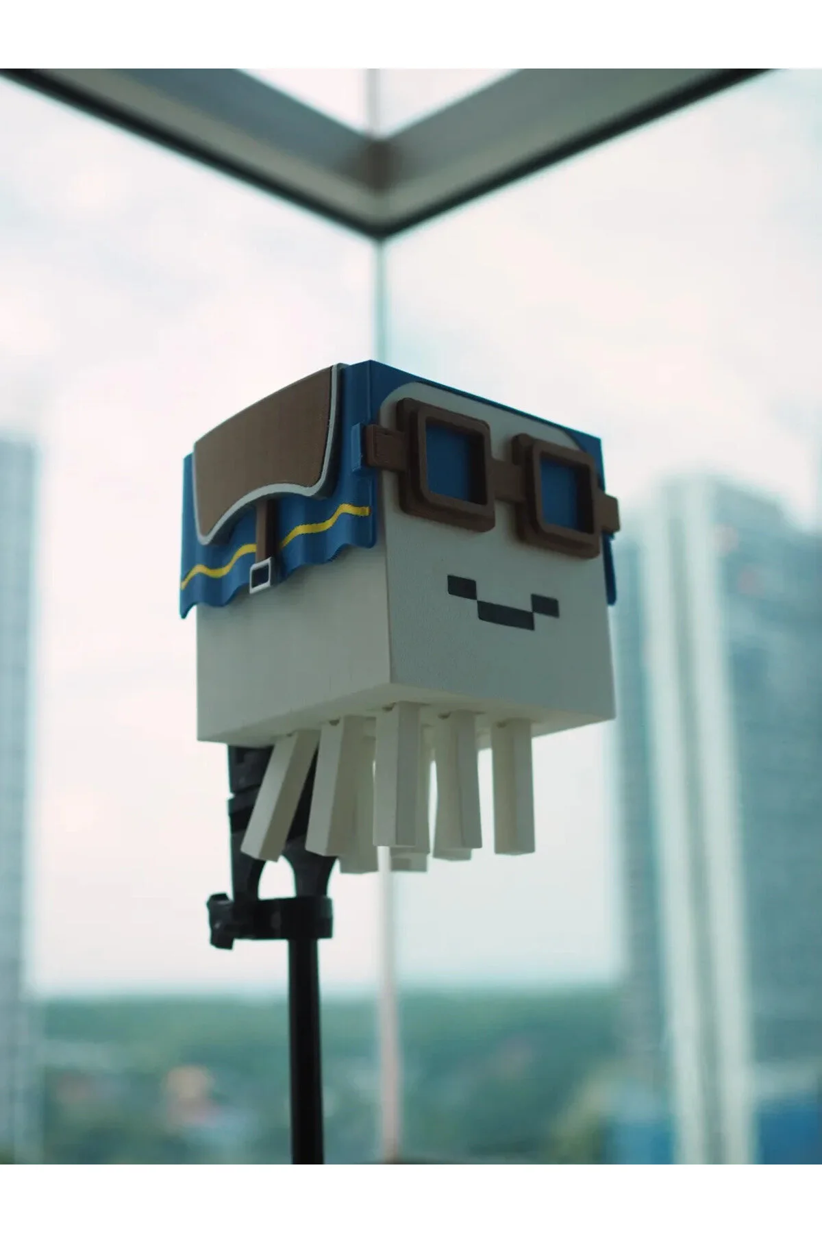 اسباب بازی های فیگور شخصیت سه بعدی MINECRAFT HAPPY GHAST Lumina3D