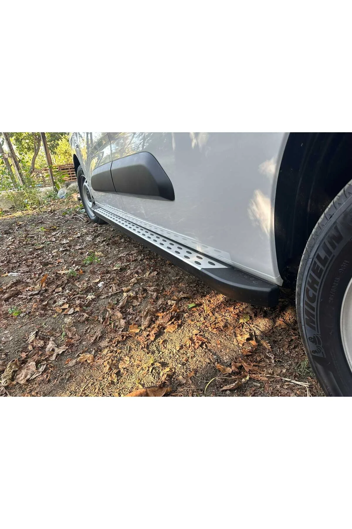 لوازم جانبی کرومی خودرو PEUGEOT PARTNER DOTLINE SIDE STEP DOT LINE GREY 2020 2021 2022 2023 2024 2025 Dbc Online