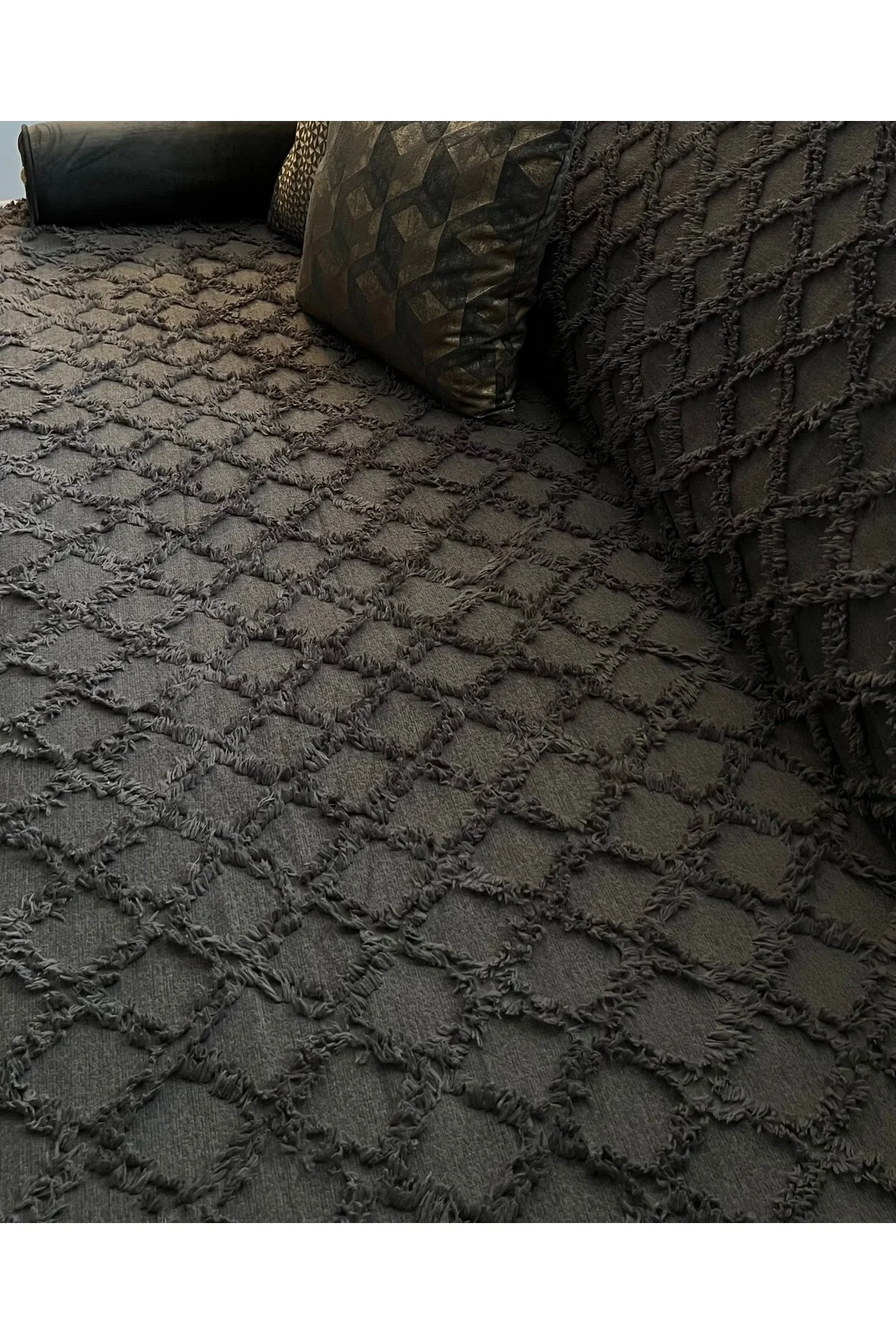 روکش مبل پوشش صندلی SIENA ANTHRACITE 180X300 lusso stile