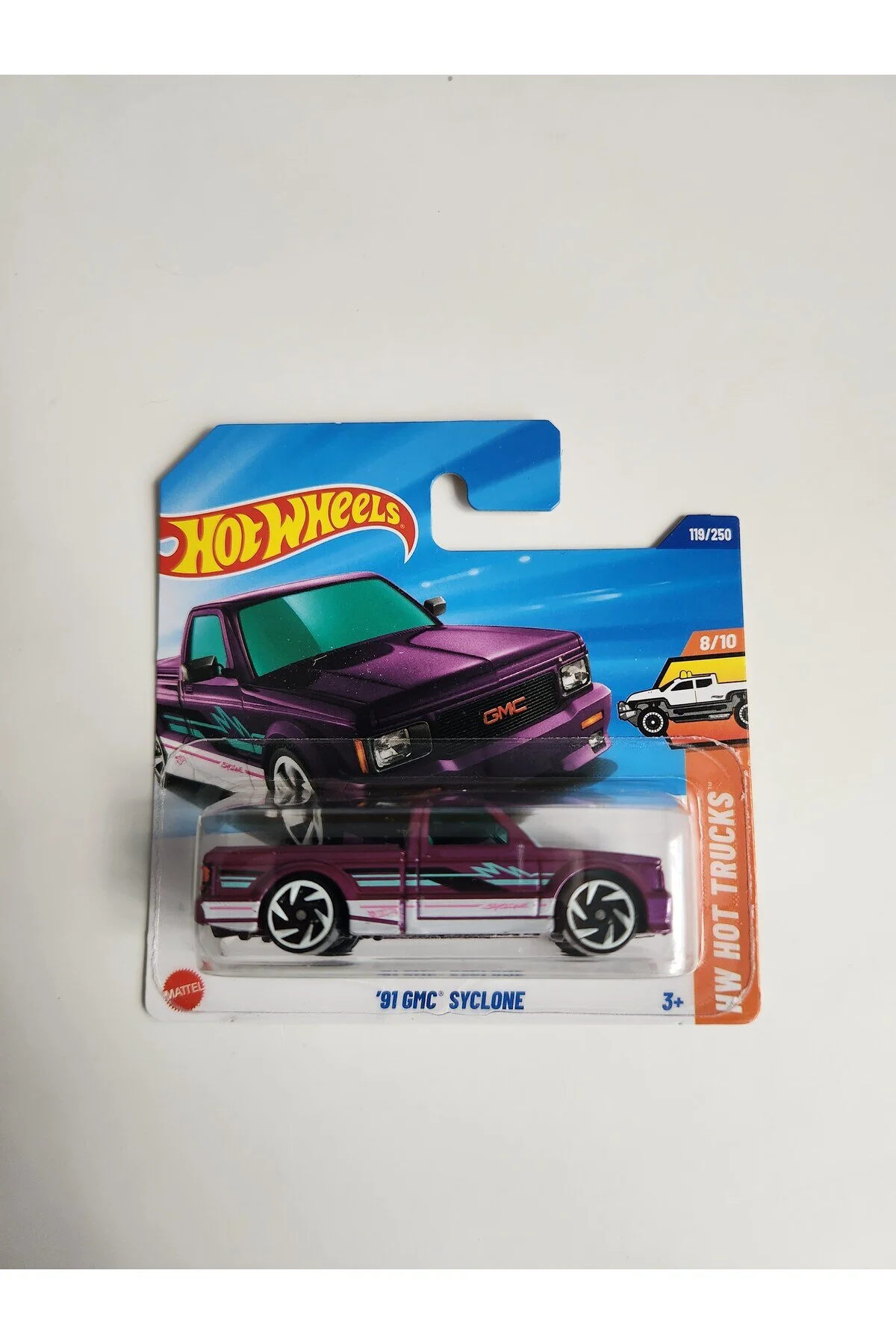 ماشین اسباب بازی HOTWHEELS 91 'GMC SYCLONE HOT WHEELS
