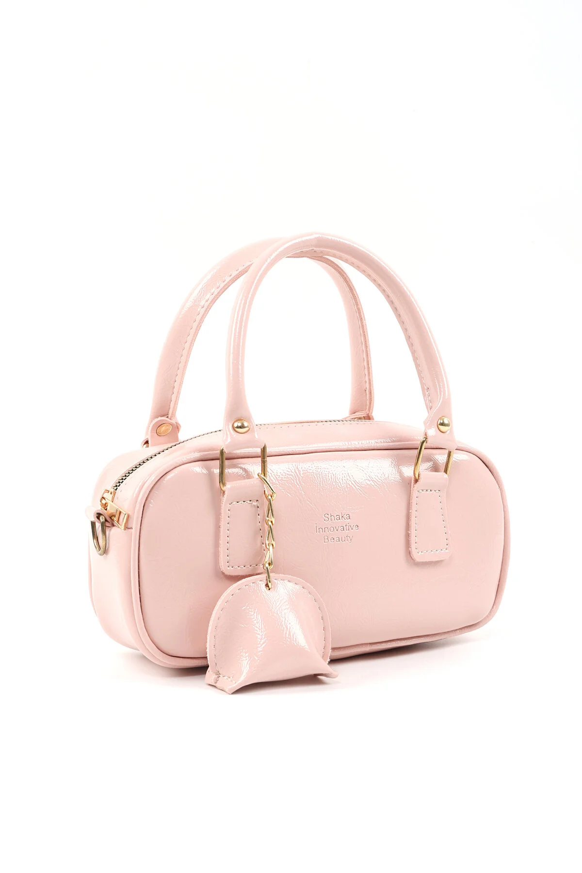 کیف شانه ای دستی بازو و چرم مصنوعی CANDY PINK SHK207 Shaka