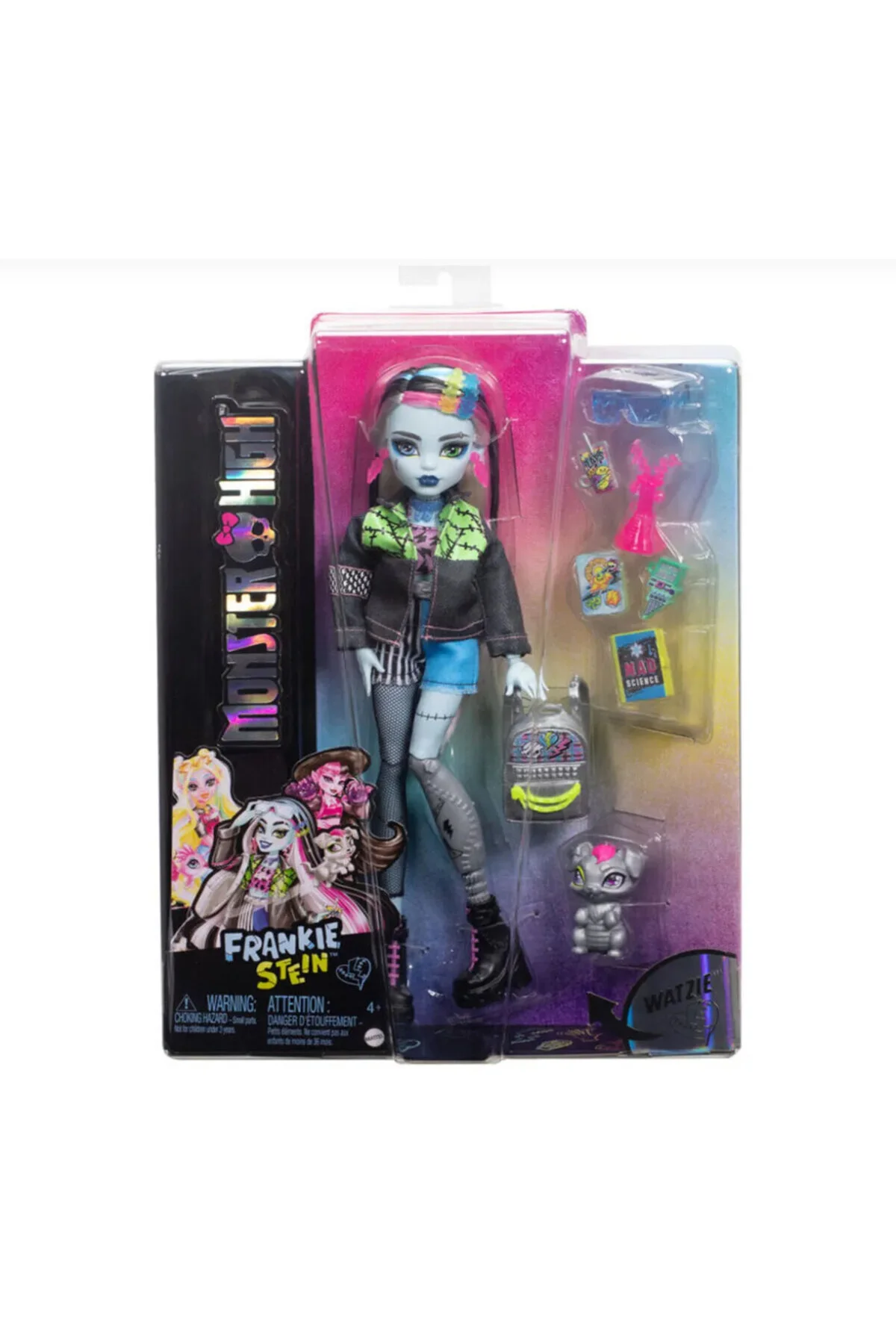 عروسک های اسباب بازی و لوازم جانبی مردانه زنانه فرانکی استین اورجینال MONSTER HIGH