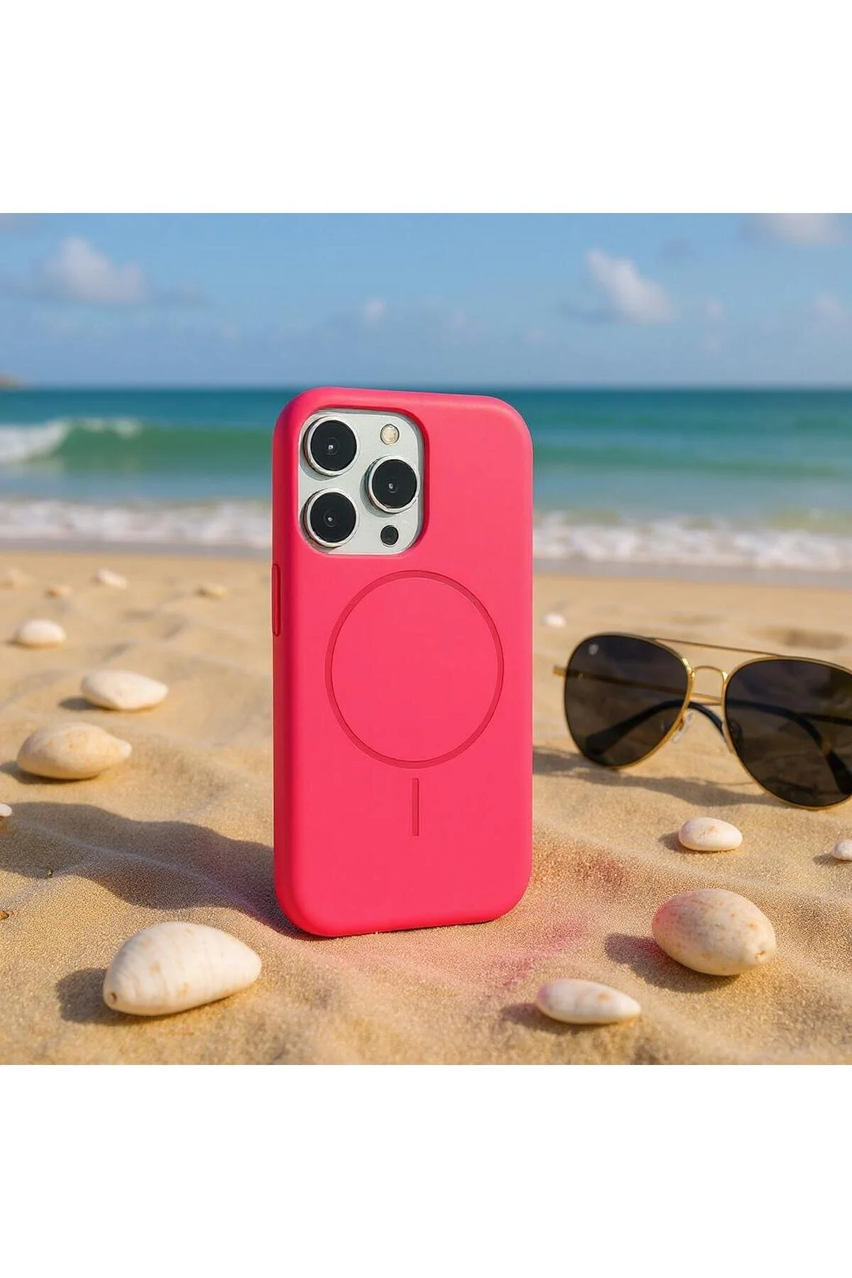 کاور و قاب نرم رنگی ممتاز IPHONE 15 PRO MAX CASE با ویژگی MAGSAFE TechTrove