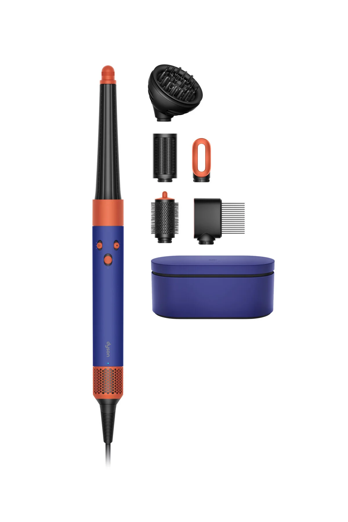 فر کننده مو AIRWRAP ̇.D. SET شکل دهی و خشک کردن CURLY+CURLIK آبی توپاز DYSON