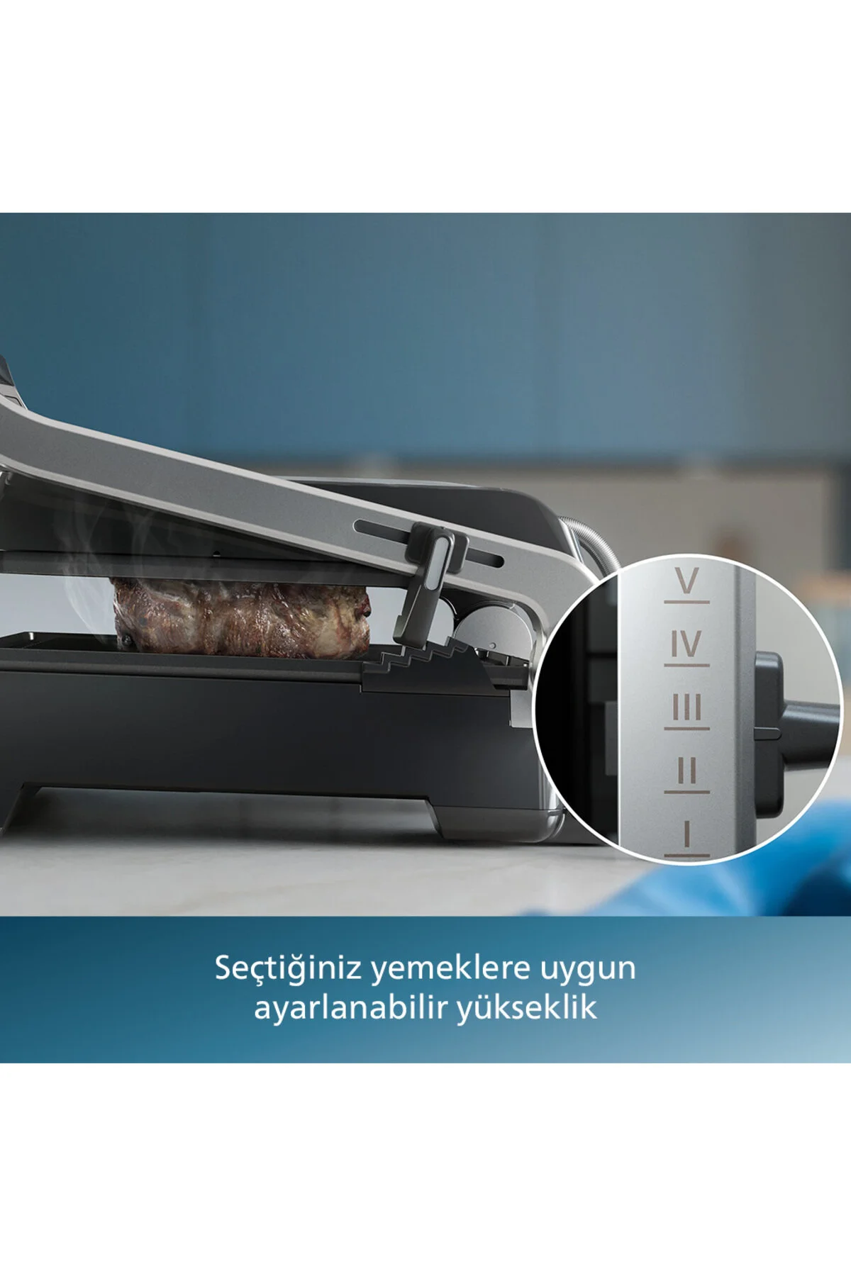 دستگاه ساندویچ و تست سری 5000 2200 وات گریل توستر پسوند کامل برای HD6301 90 اورجینال Philips