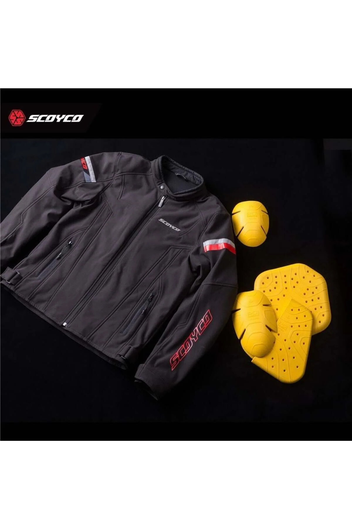 کاپشن موتورسوار مردانه JK127 4 SEASON COAT ها Scoyco