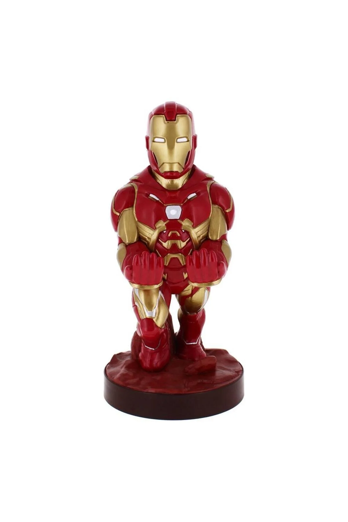 فیگور IRON MAN DUALSENSE DUALSHOCK بازی دسته نگهدارنده کابل تلفن سازگار با GUYS دارای مجوز اصلی Cable Guys