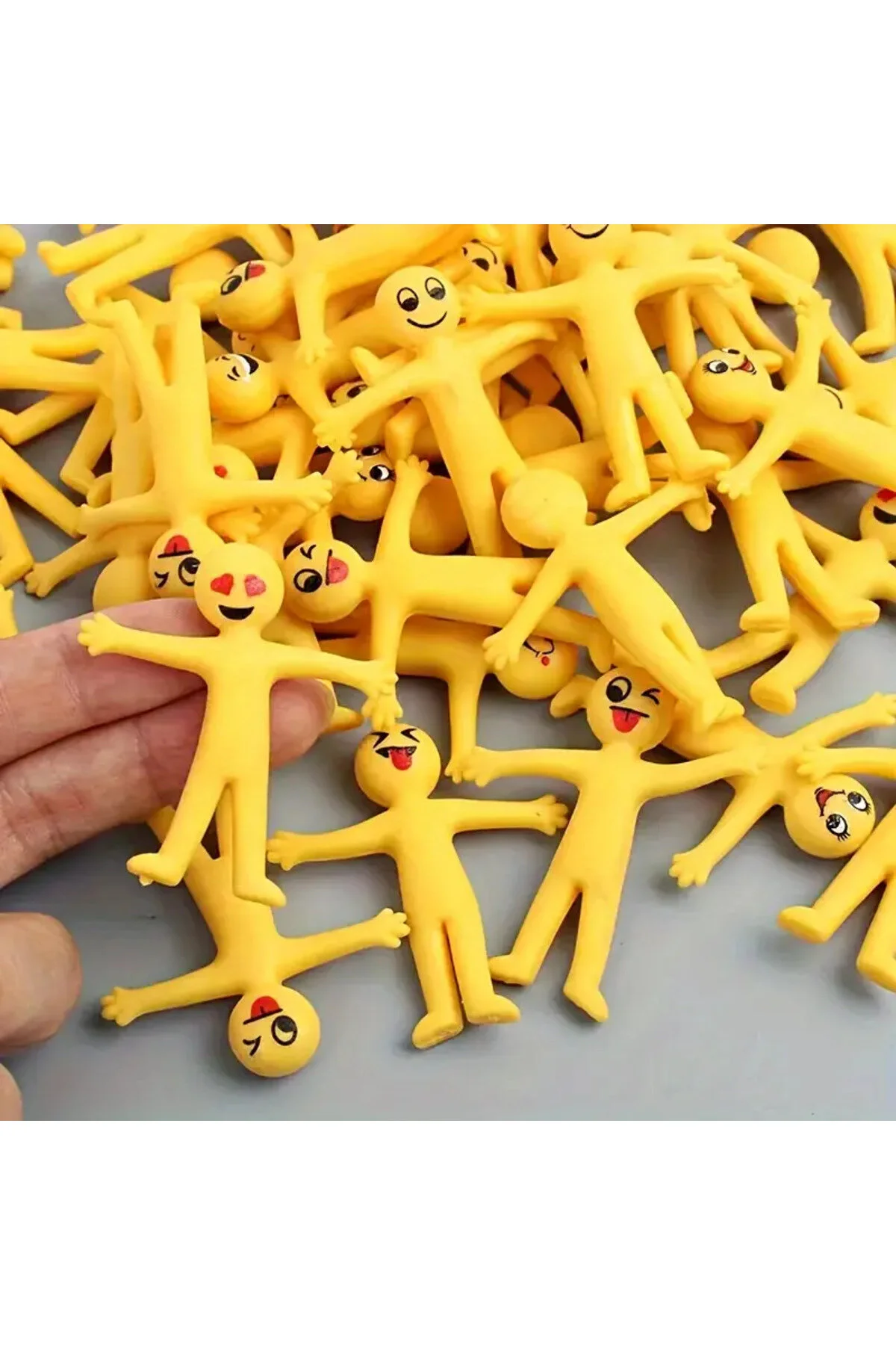 اسباب بازی های فیگور دیگر STICKMAN انعطاف پذیر KIDDO 4 شخصیت مختلف dukart