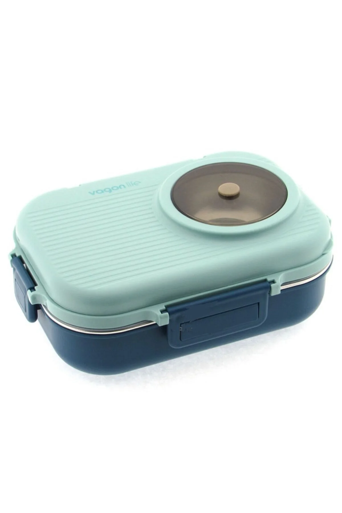 قمقمه و فلاسک جعبه تغذیه ذخیره سازی فولاد LIFE BOX BL 70100 سبز روشن Vagonlife