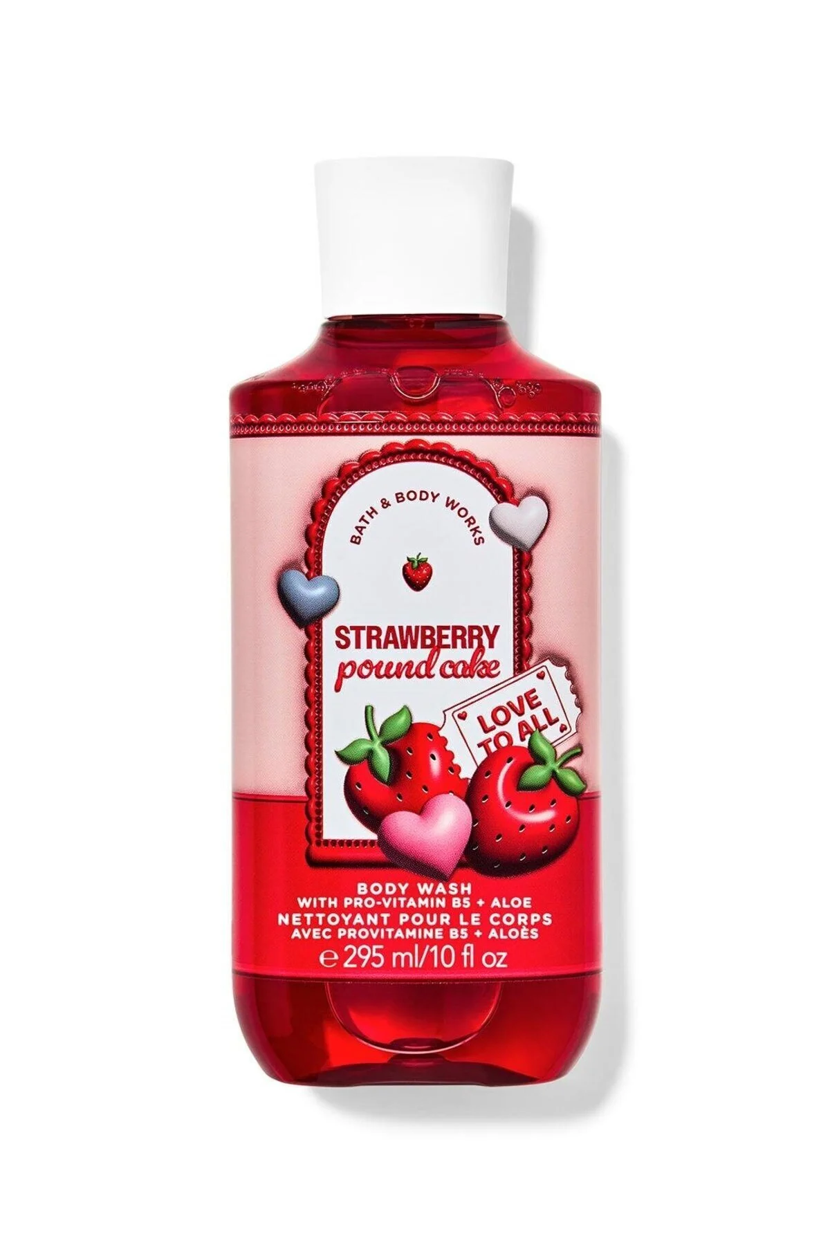 ژل دوش کیک توت فرنگی 295 میل Bath &amp; Body Works