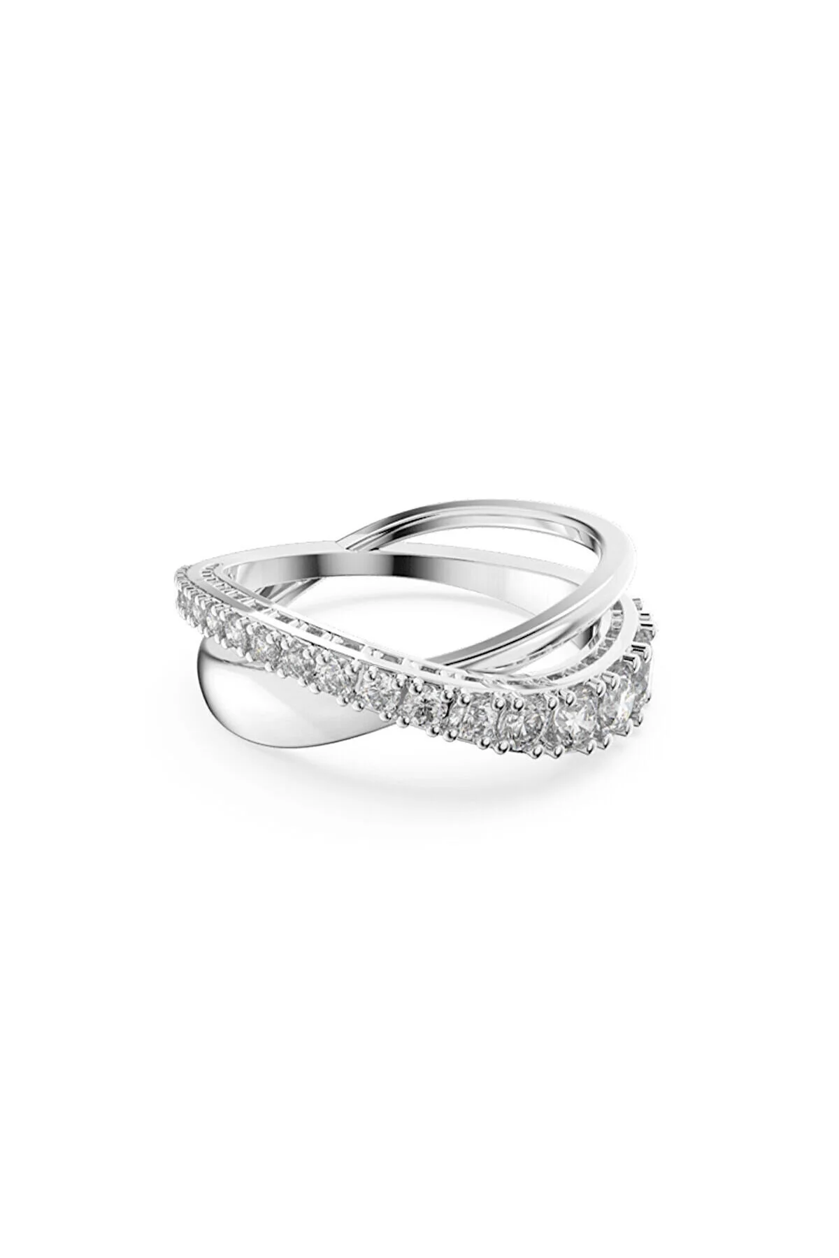 انگشتر فولادی زنانه حلقه زن SWR5563911 55 میلی متر سواروسکی اورجینال Swarovski