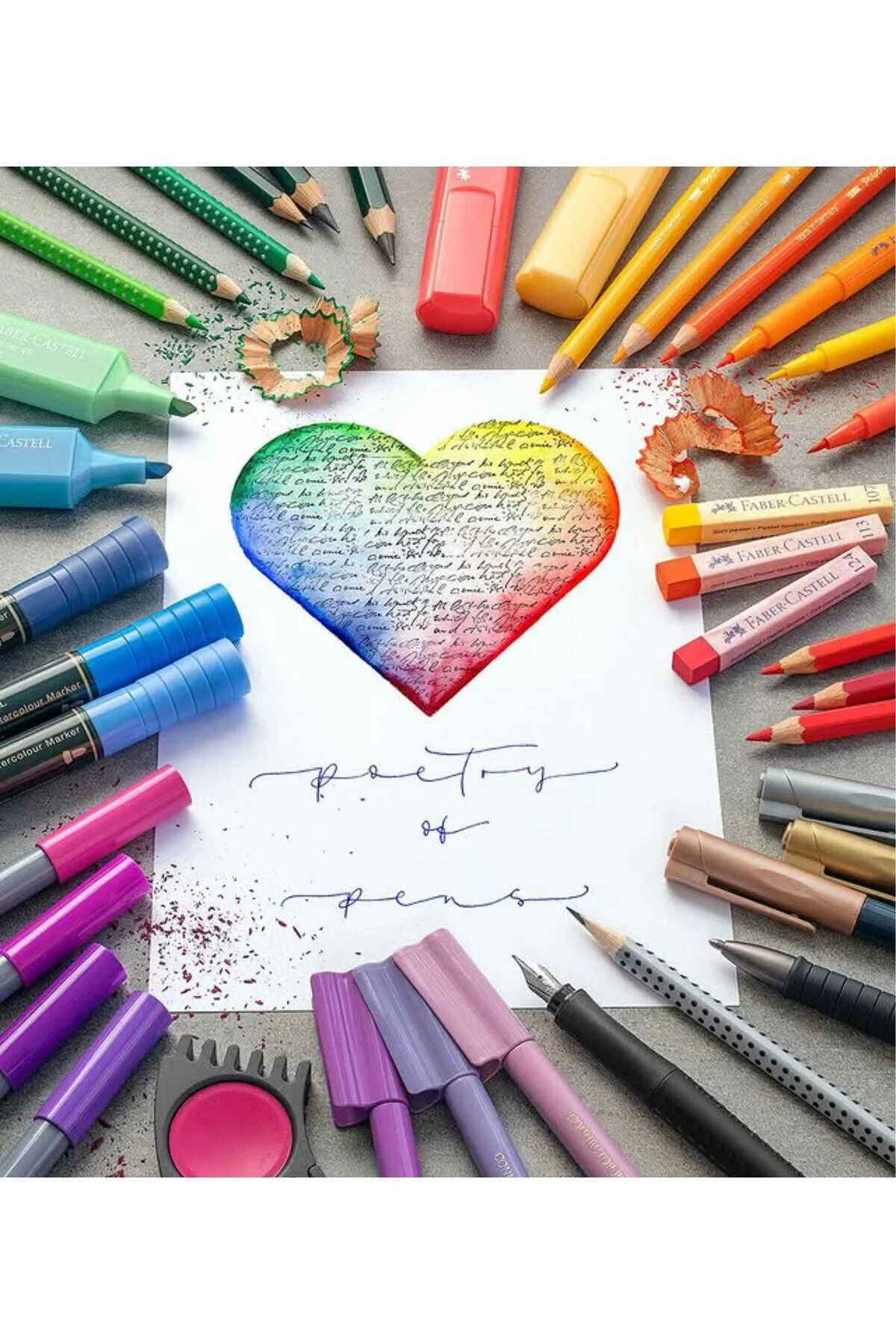Faber Castell Faber Art Grip 12 مداد رنگی 114212