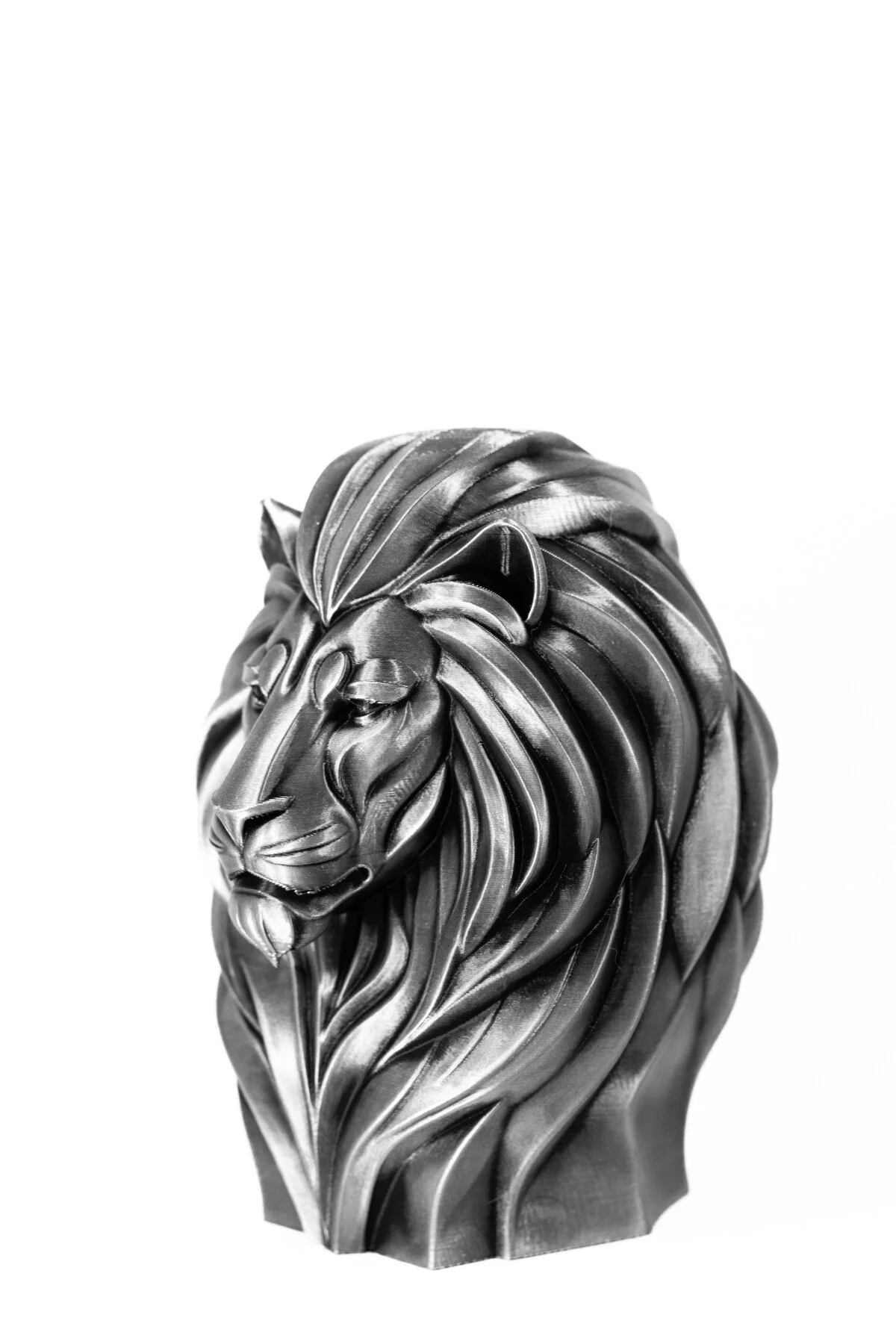 فیگور نیم تنه شیر شکل 12.5 سانتی متر از ترکیه dream3d