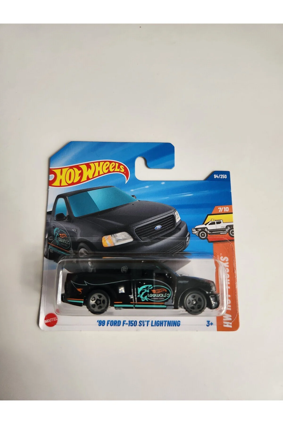 ماشین اسباب بازی چرخ های داغ 99 'FORD F 150 SVT لایتنینگ HOT WHEELS