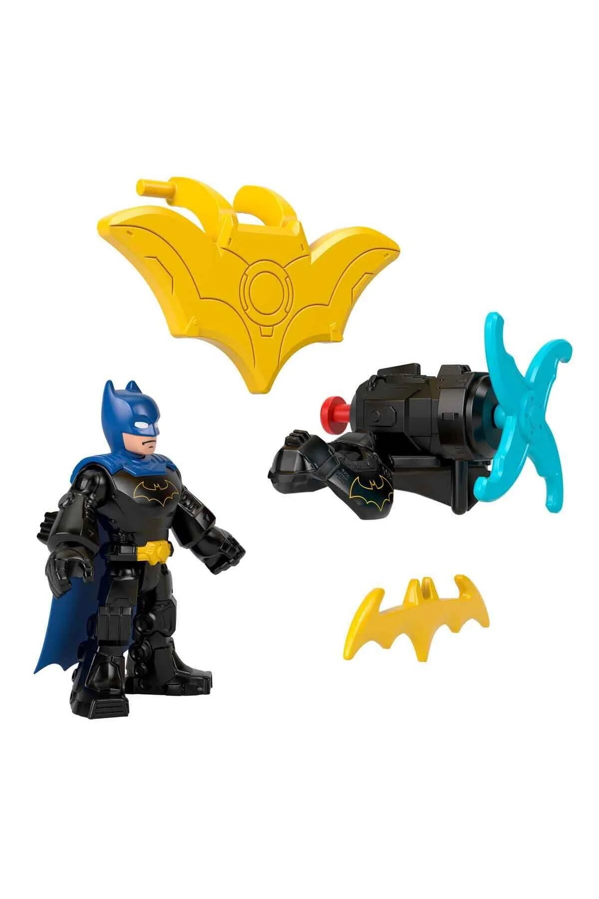 اسباب بازی های فیگور شخصیت DC SUPER FRIENDS ACTION شکل JDK90 بتمن ایمجینکس Imaginext