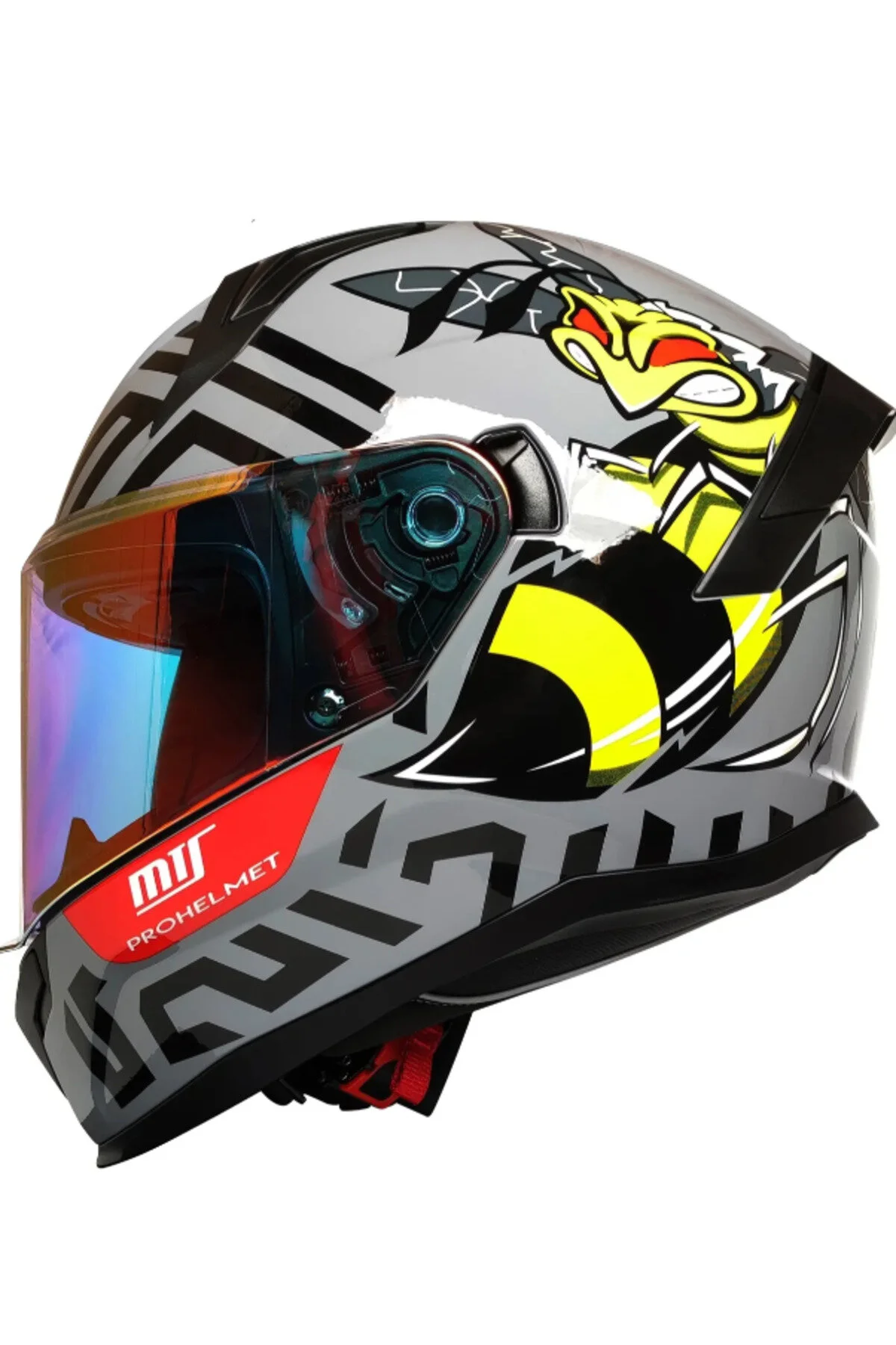کلاه کاسکت موتورسیکلت M 910 FULL FACE HELMET SUN VIZOR BIGHT BEE MTS