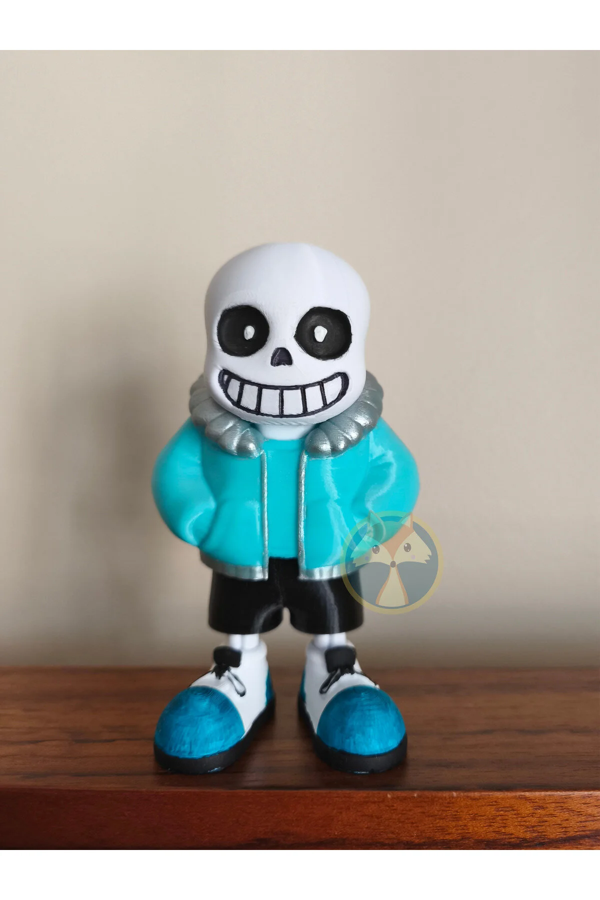 فیگور بازی UNDERTALE 3D SANS BLASTER SMILE از ترکیه Tilki Atölye