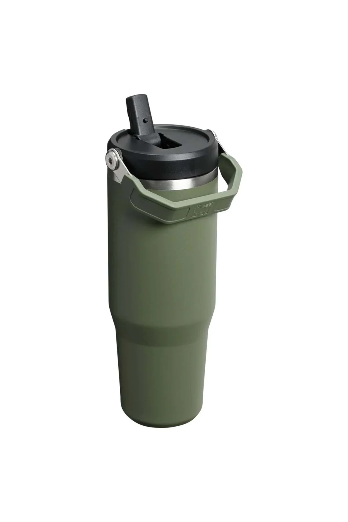 قمقمه و فلاسک جریان یخ FLIP STRAW PIPETAN THERMOS CUP 0.89 LT MATARA KHAKI Stanley