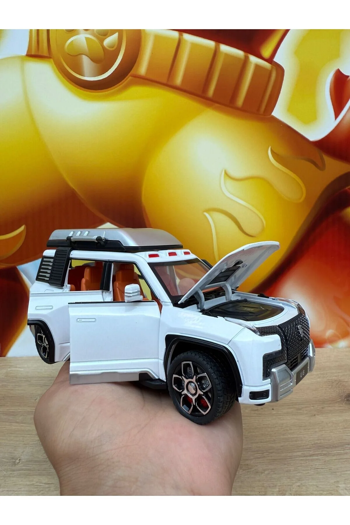 مدل خودرو 1:24 BYD YANGWANG U8 DIECAST MODEL CAR ELECTRIC DOROS scntoys