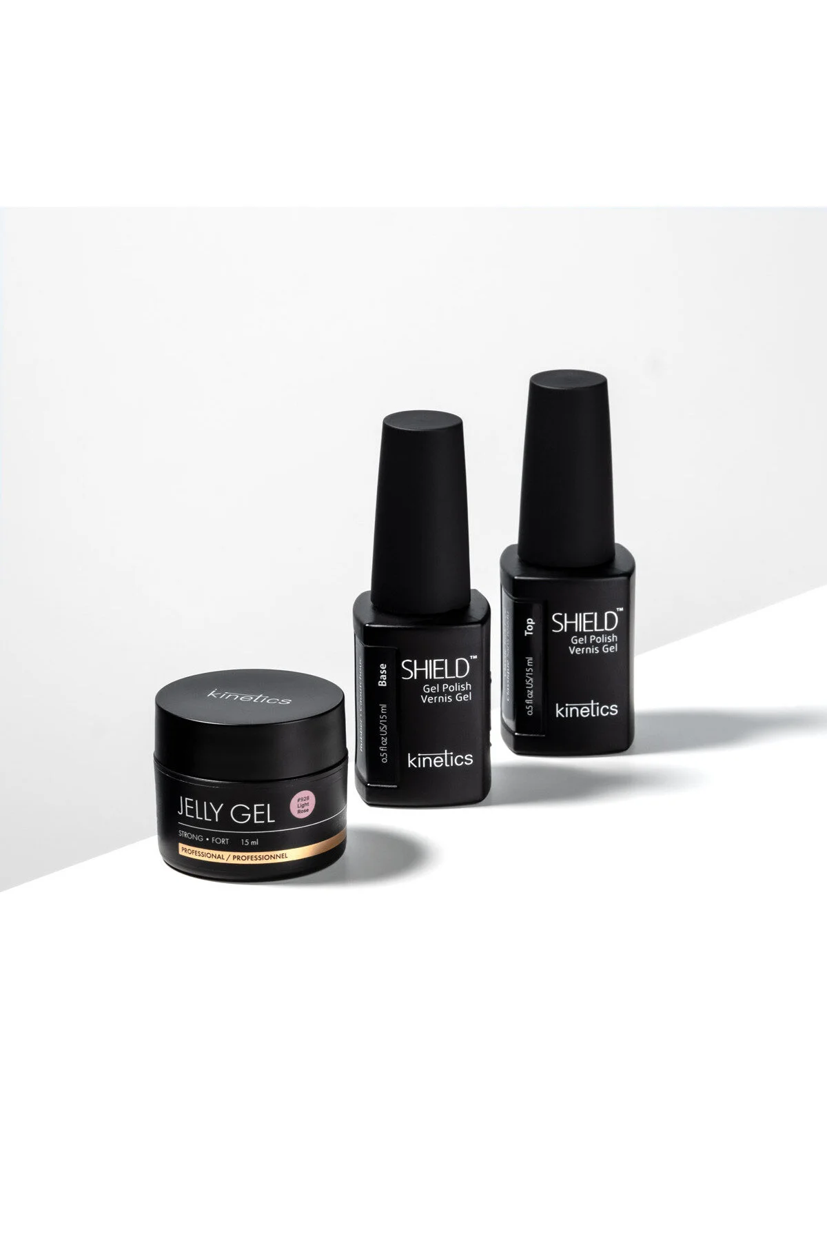 ناخن مصنوعی و لوازم جانبی مجموعه آزمایشی JELLY JEL STRONG GEL TRY ME KIT kinetics