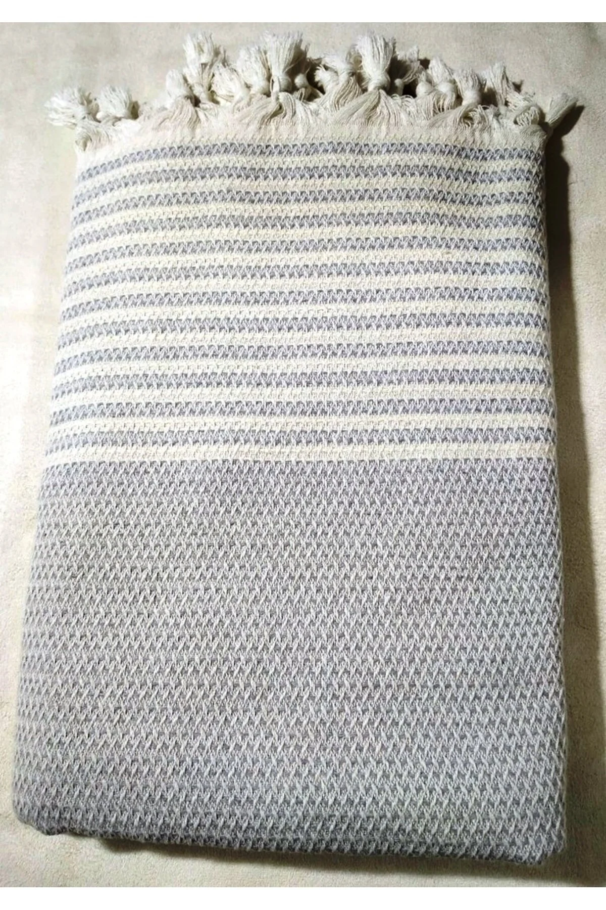 روکش مبل پوشش پنبه ای WANDER WICK MAXI ARMS COVER 180X310 A.GRI Mandaş