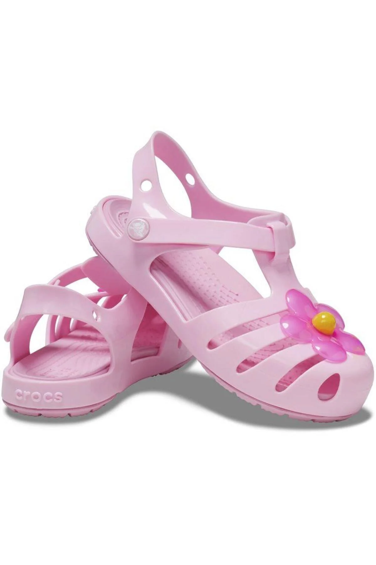 کفش دخترانه پسرانه یونیسکس Isabella Charm Sandal T Kids Slipper Flamingo کراکس Crocs