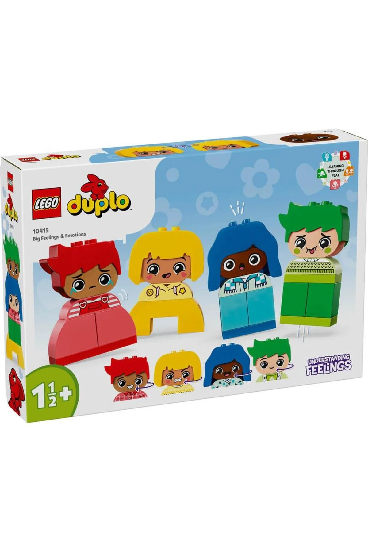 لگو و اسباب بازی های ساخت محور ® DUPLO® MY FIRST BIG FEELINGS 10415 شخصی سازی شده برای کودکان یک نیم سال بالاتر از ترکیه LEGO
