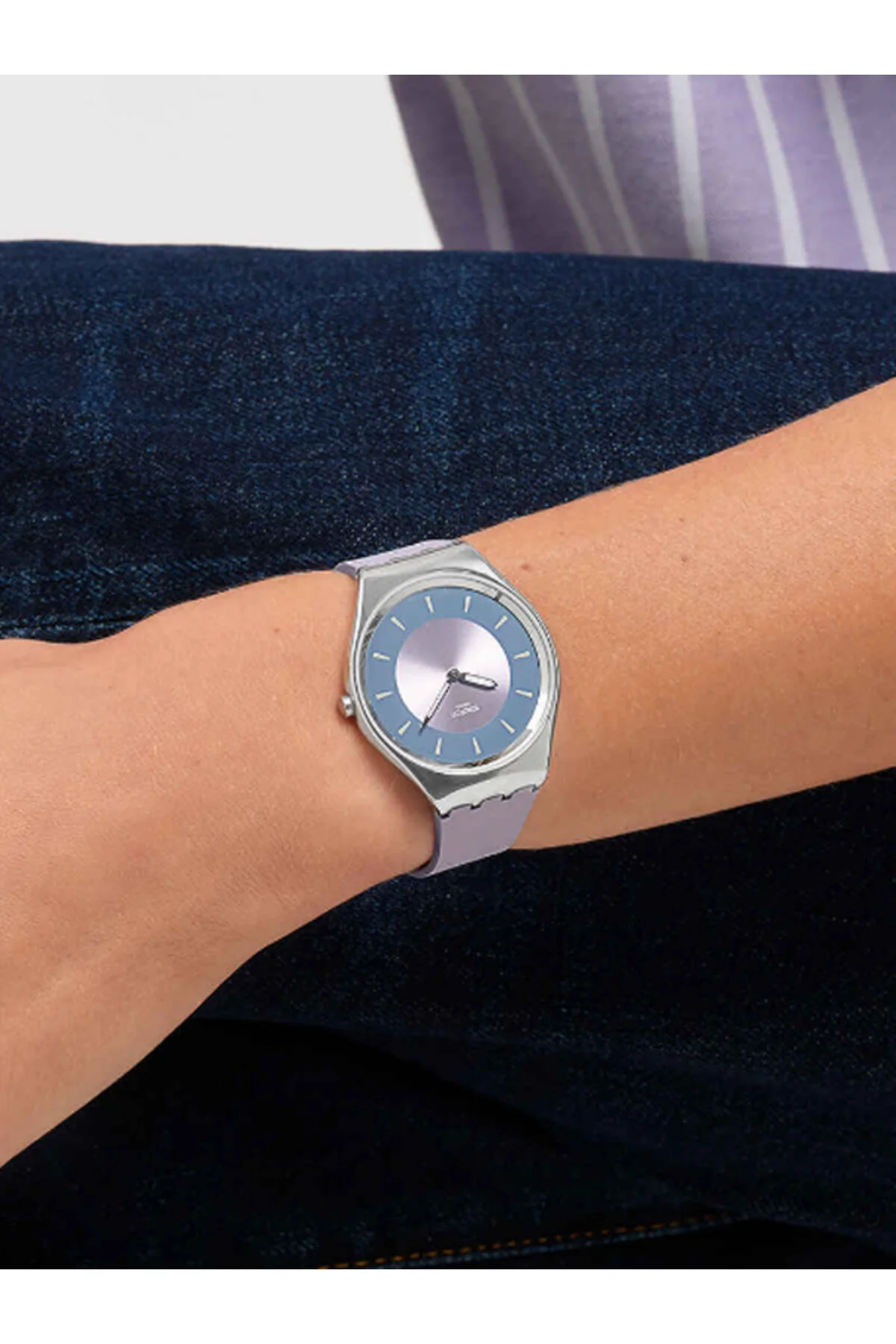 ساعت SWATCH LYRICALLY LAVENDER مچی سواچ Swatch