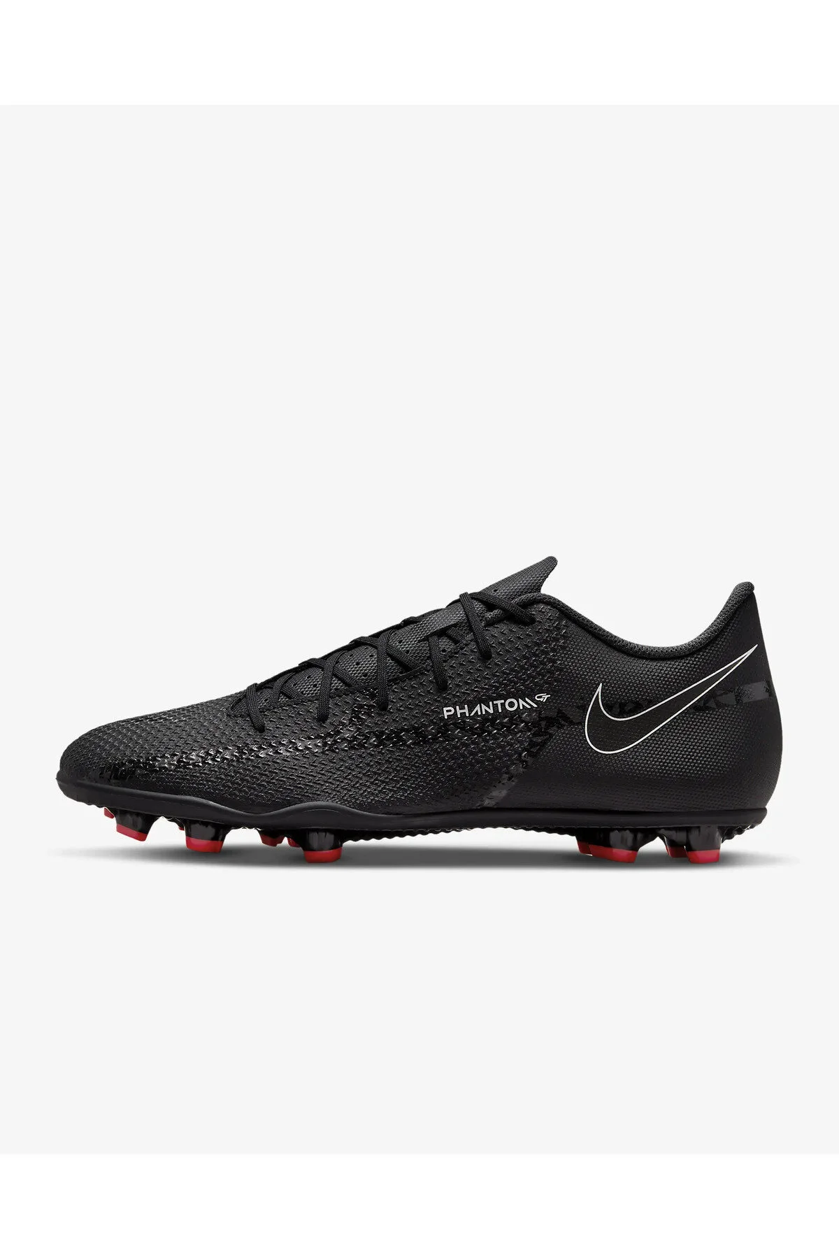 کرمپون مردانه و زنانه PHANTOM GT2 CLUB FG MG یونیسکس مشکی FOOTBALL CRAMPON DA5640 001 نایک Nike