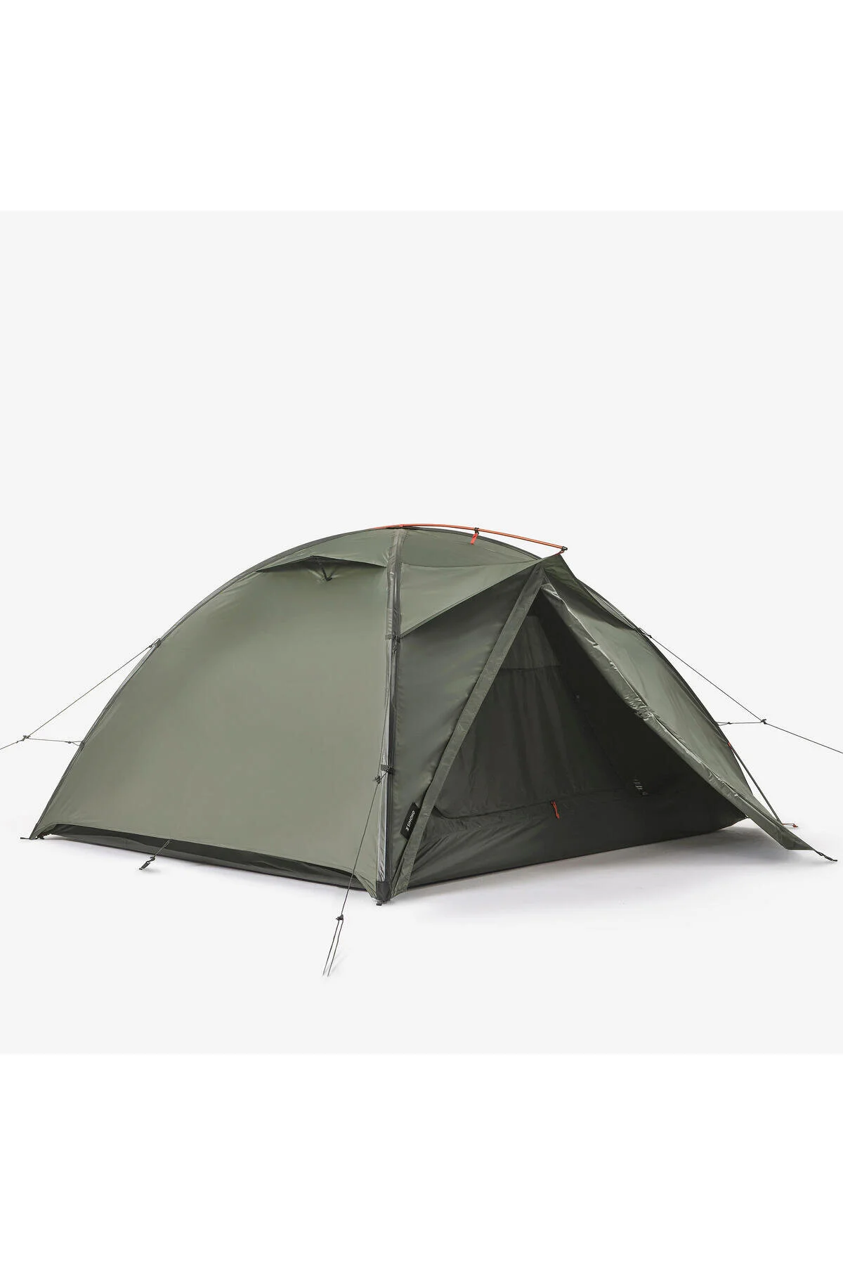 چادر سبز پیاده روی در فضای باز برای 3 نفر خاکی دکتلون Decathlon