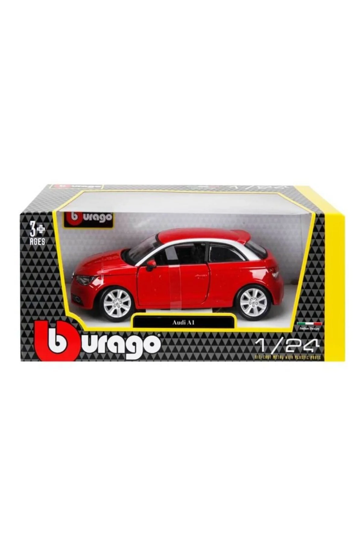 مدل خودرو BBURAGO 1:24 آئودی A1 ماشین اورجینال NW NessiWorld