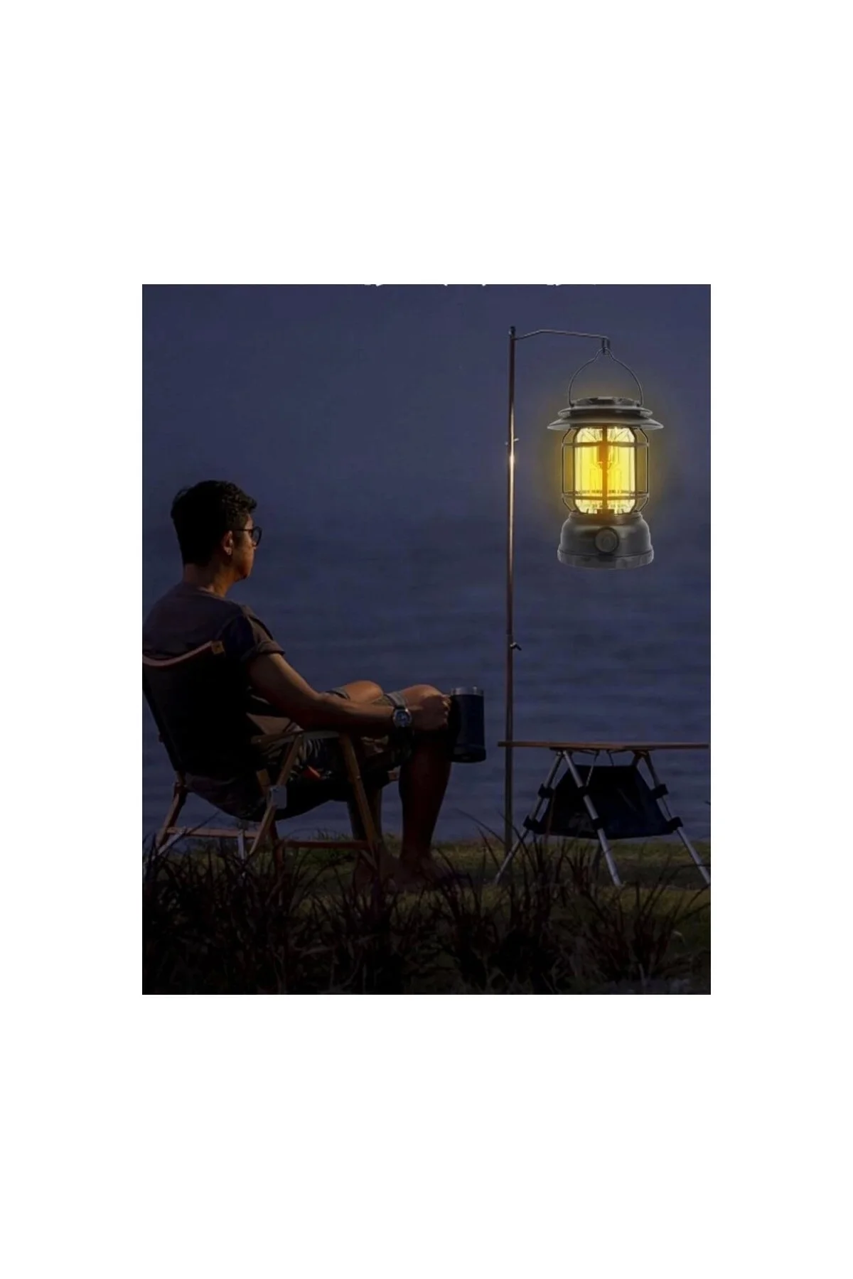 چراغ قوه USB LED LAMP با موسیقی بلوتوث BENORRA Melek Moda