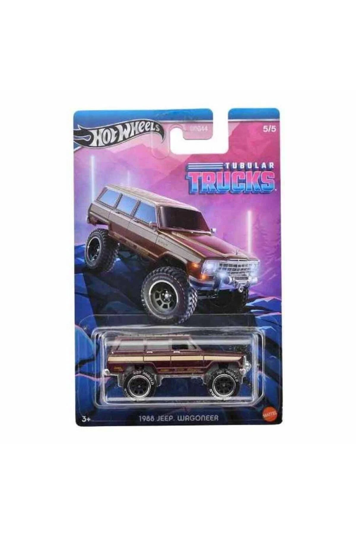 ماشین اسباب بازی سری ویژه اتومبیل های با مضمون 1988 JEEP WAGONEER GDG44 HRR99 هات ویلز اورجینال HOT WHEELS