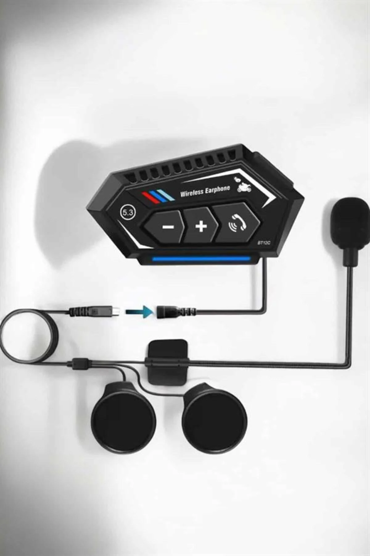 اینترکام هدست کلاه ایمنی BT22 BLUETOOTH MOTORCYCLE HEADSET 5.0 ASTRALTECH