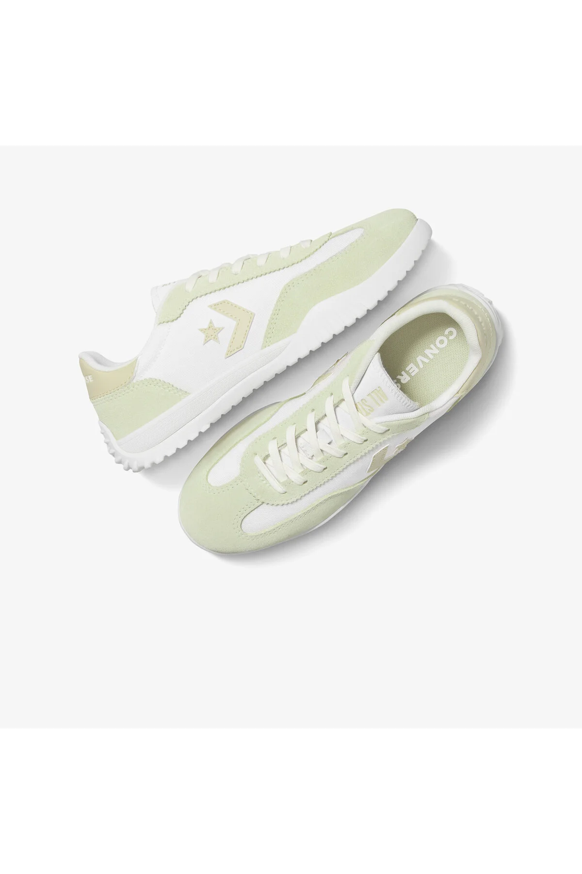 اسنیکر کفش ورزشی چرمی سفید یونیسکس RUN STAR TRAINER کانورس Converse