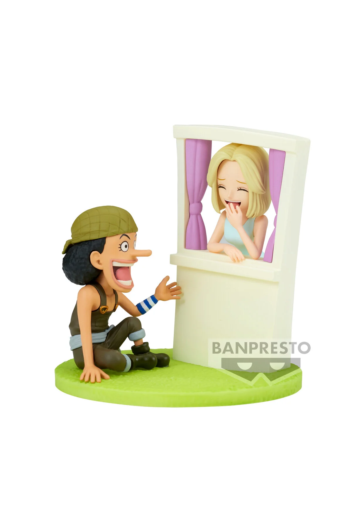 فیگور WCF LOG STORIES ONE PIECE USOPP & KAYA STATUE 7CM Banpresto