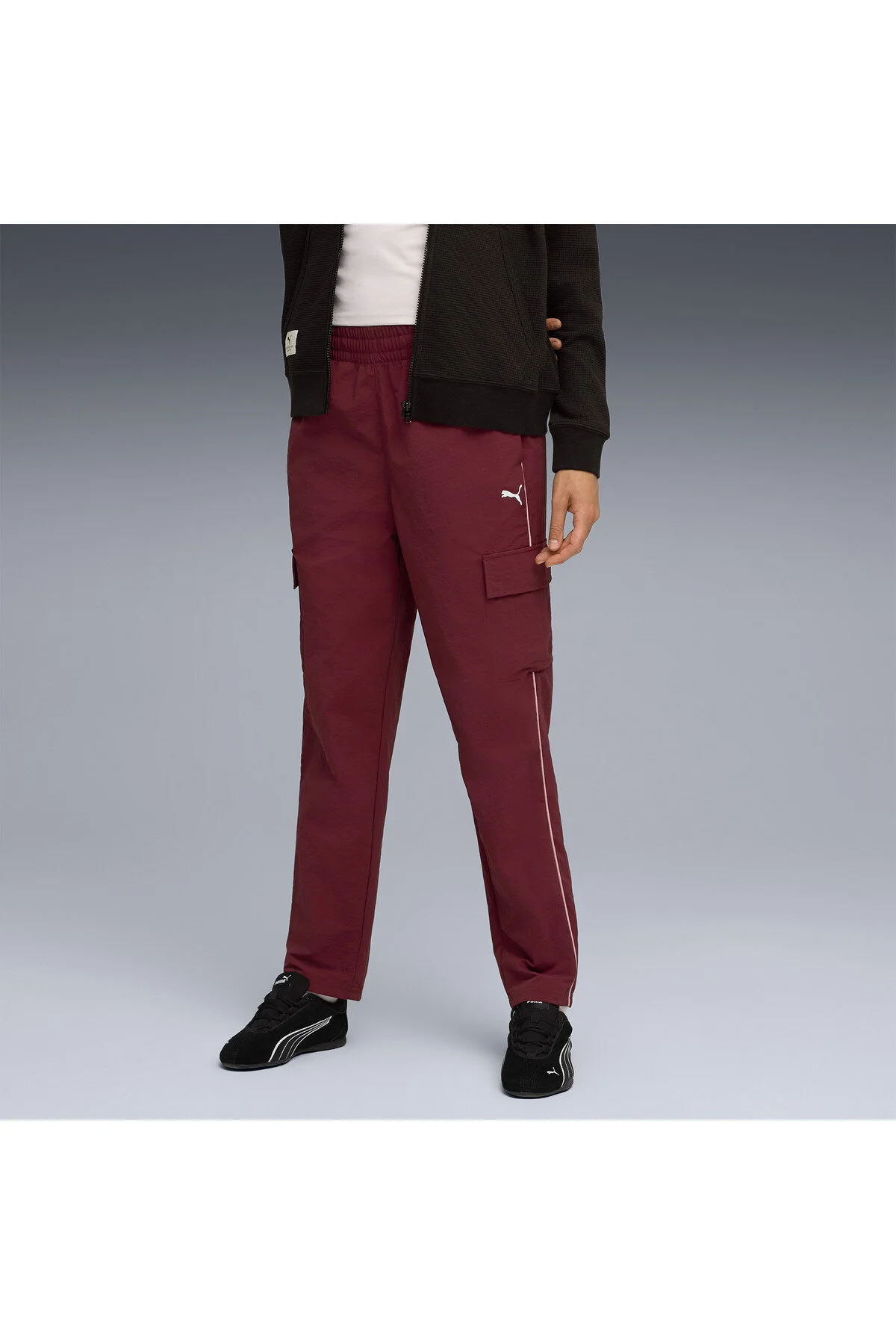 شلوار گرمکن قرمز کلارت زنانه باربری اسپرت پوما Puma