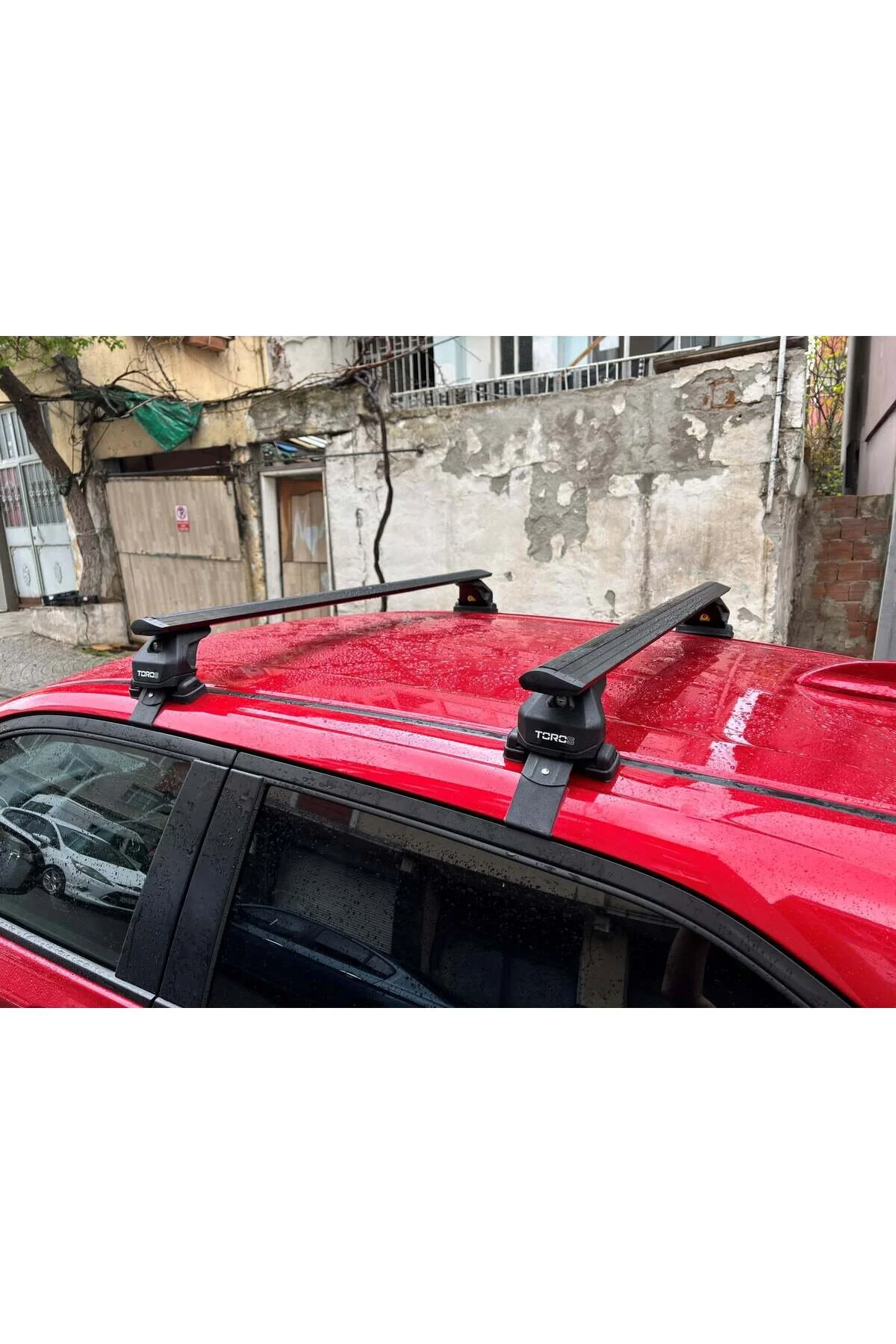 جعبه بار سقفی هوندا HR V 2022 2025 رک بدون شکاف پست متوسط ​​TOROS SERIES PRO 4 GREY auto paw