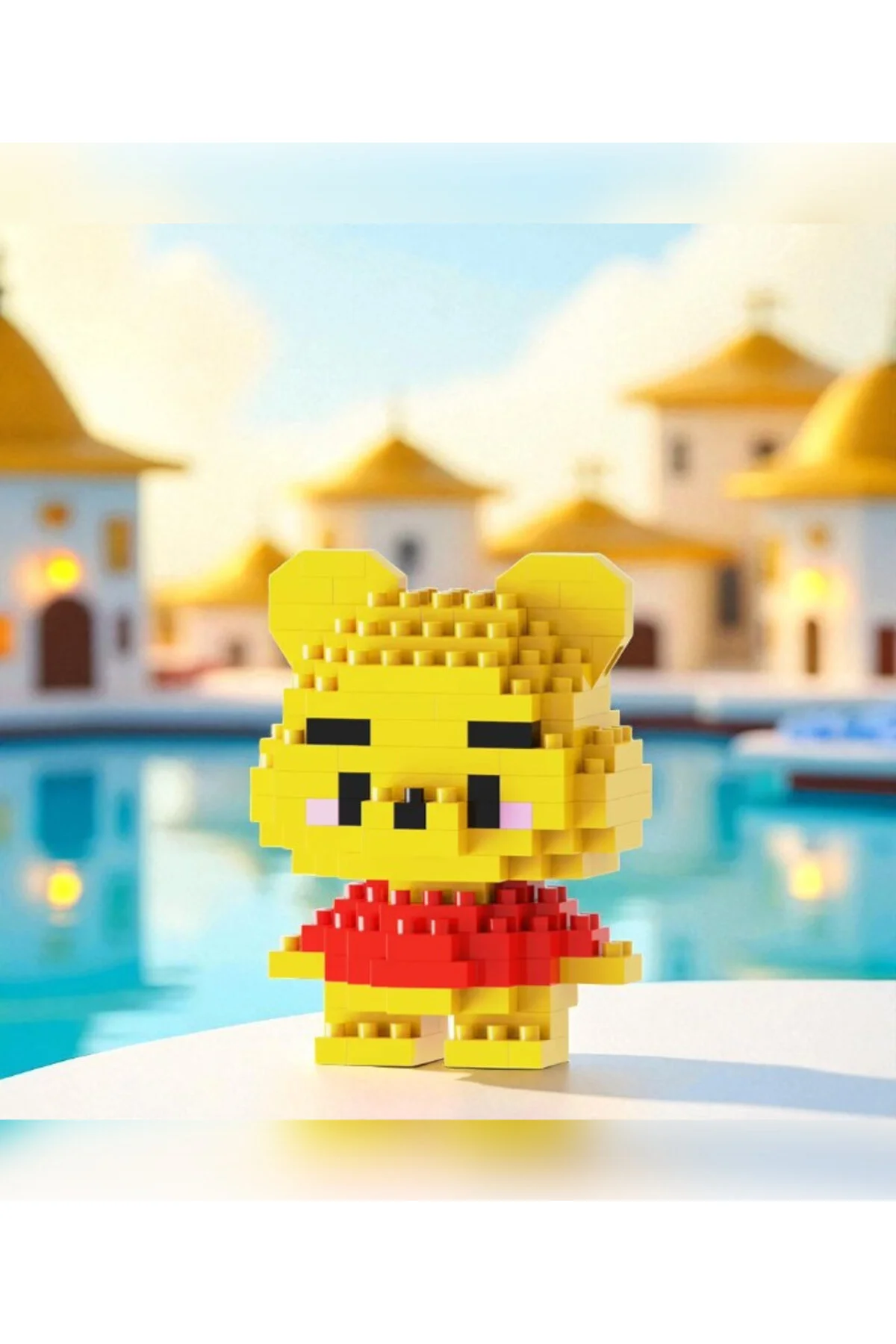 پازل سه بعدی | PINKYDAY DISNEY WINNIE – مجموعه مینی بلوک با هدیه شگفت انگیز SUNSTER COMPANY™ 144 عدد Bricks