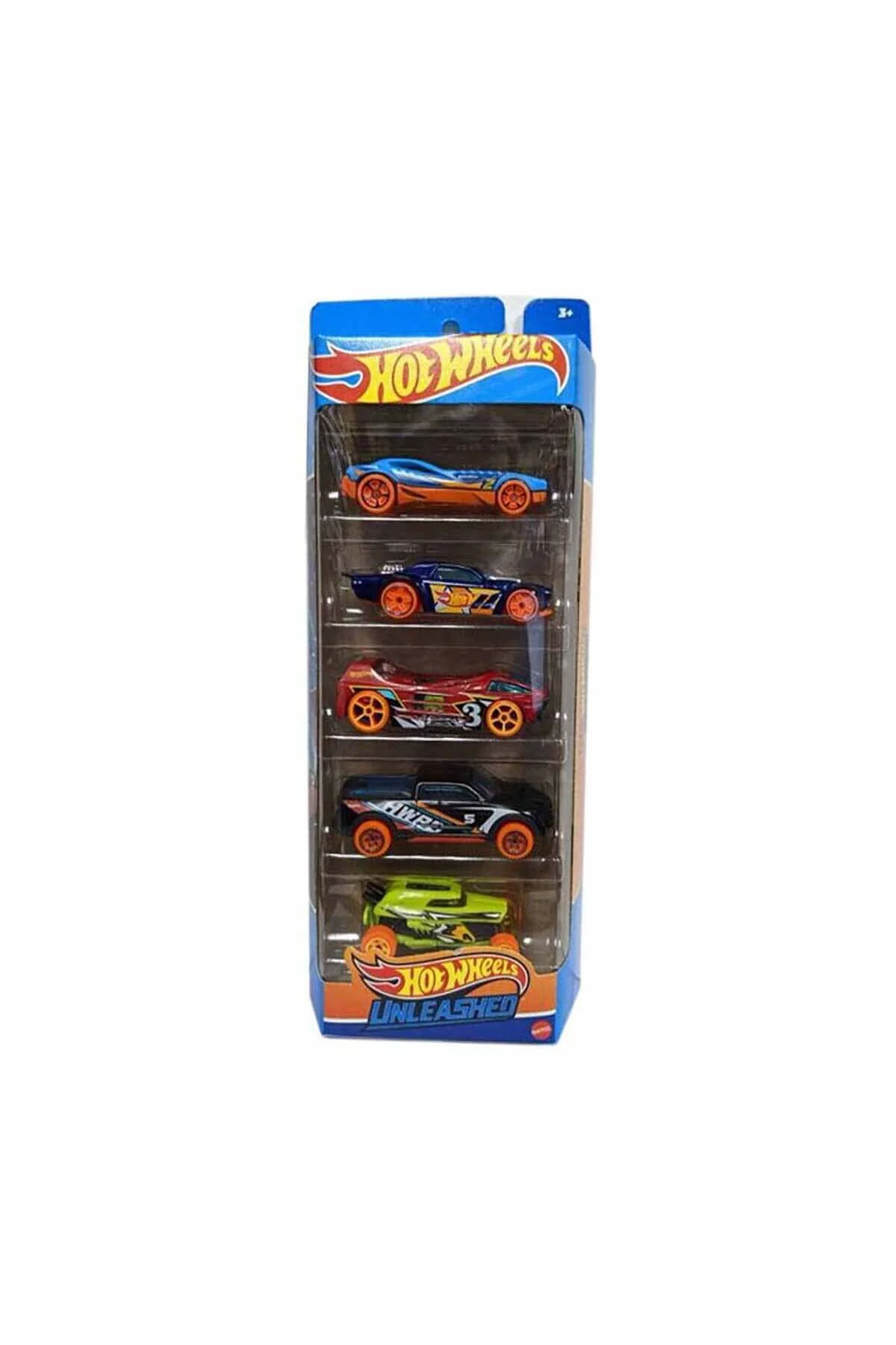 اسباب بازی های فیگور دیگر مردانه و زنانه مجموعه 5 CAR HTV55 BEASTS STREET HOT WHEELS