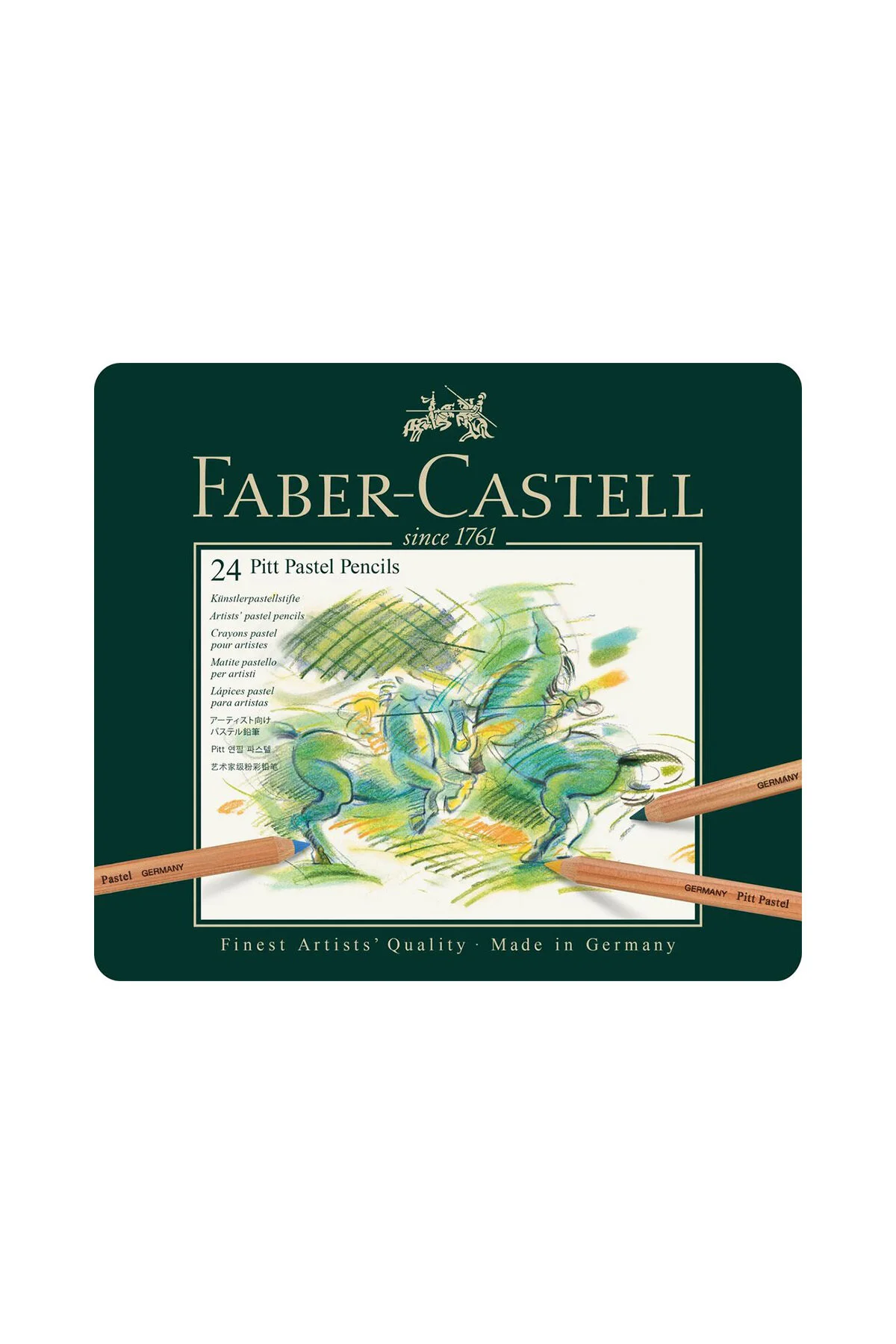 Faber Castell مداد پاستلی پیت 24 بسته