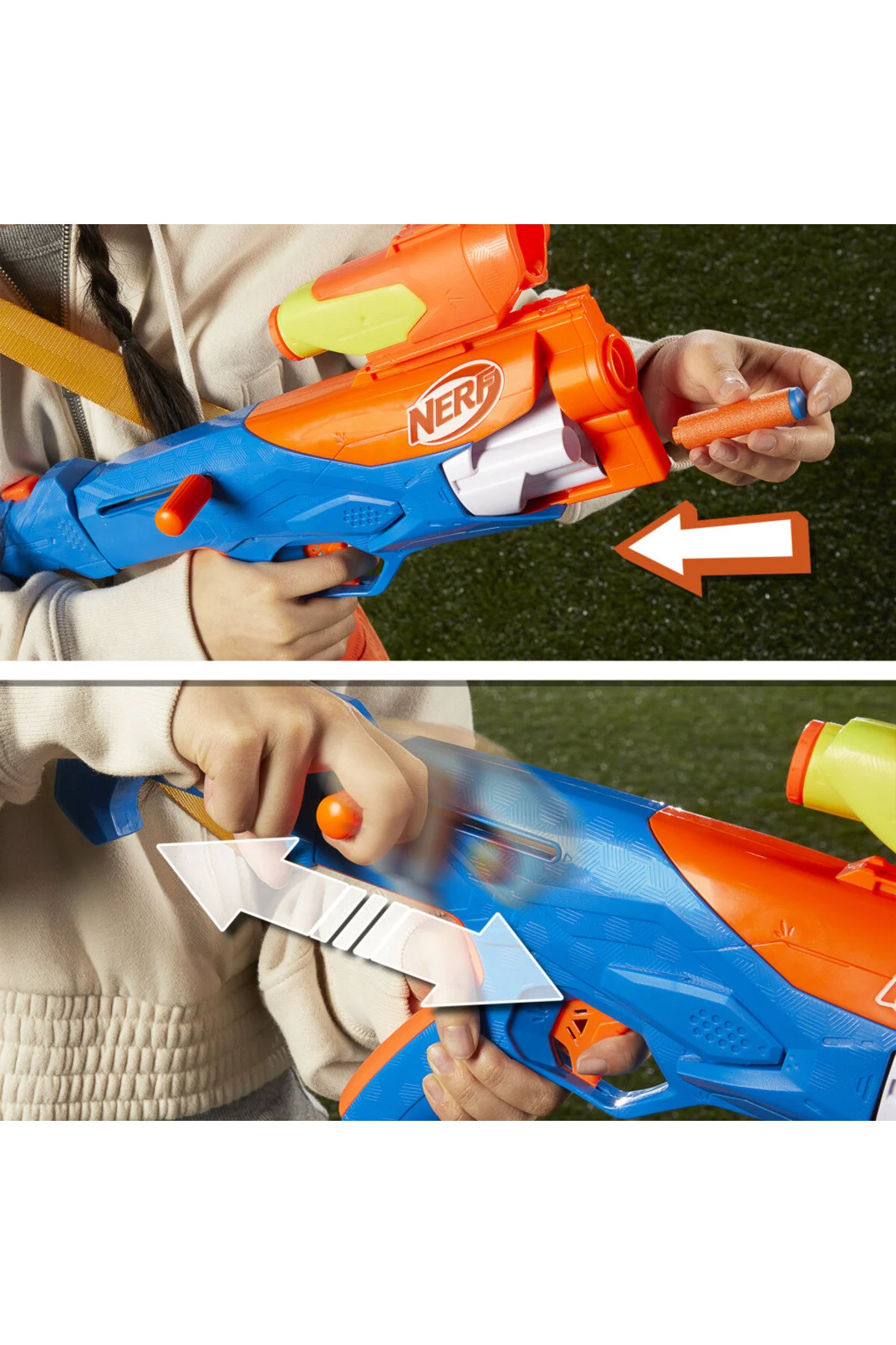 تفنگ های اسباب بازی و آب بسته دنده N CLASS اورجینال Nerf