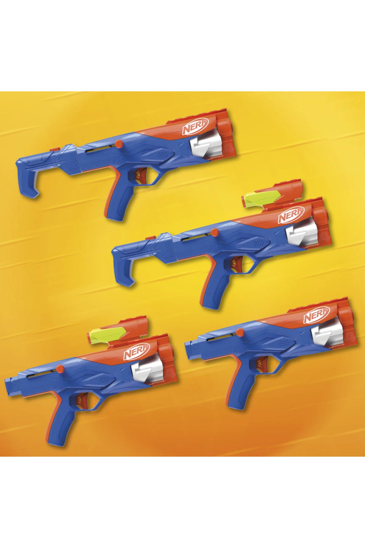 تفنگ های اسباب بازی و آب بسته دنده N CLASS اورجینال Nerf